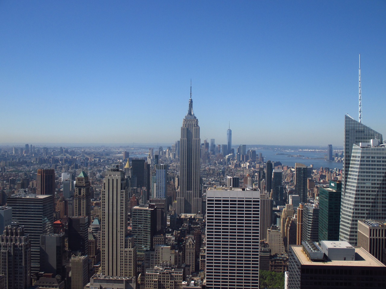 Dangoraižis, Manhatanas, Niujorkas, Nemokamos Nuotraukos,  Nemokama Licenzija