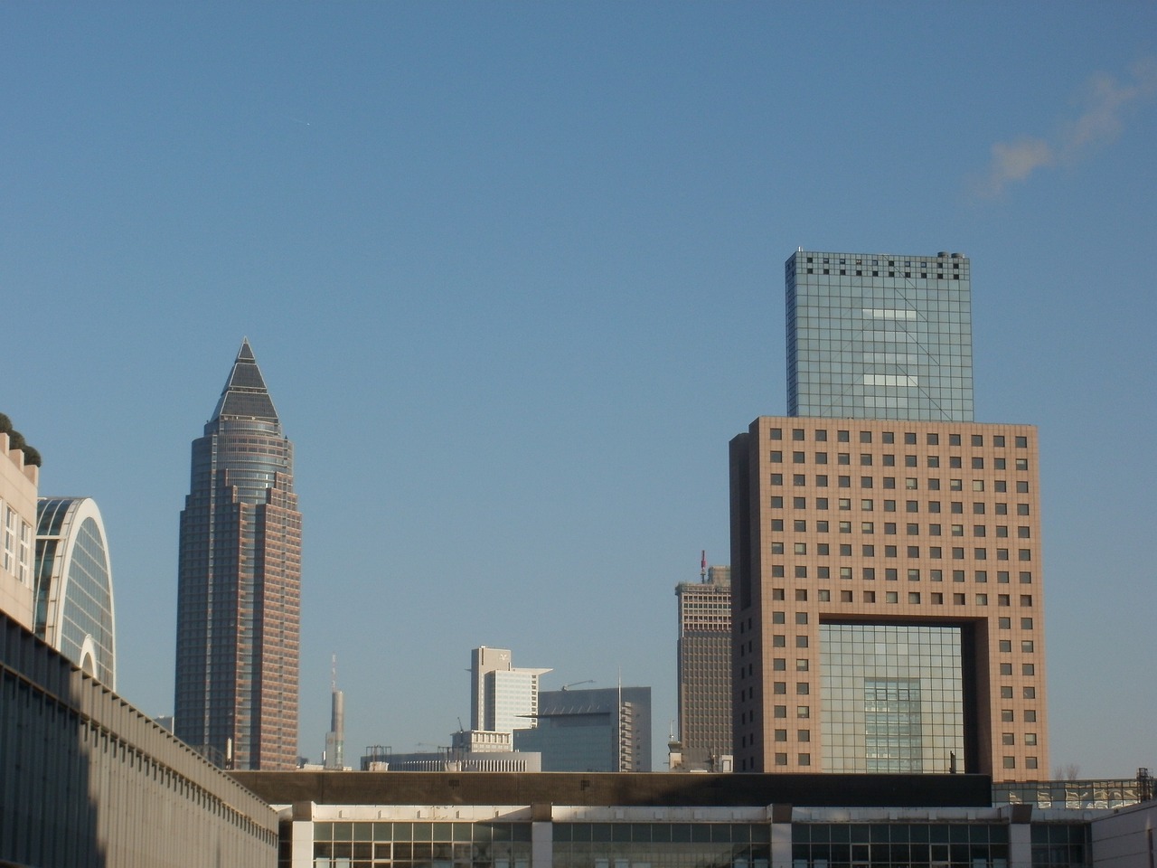 Dangoraižis, Frankfurtas, Pieštukas, Architektūra, Frankfurtas Yra Pagrindinė Vokietija, Panorama, Miesto Centras, Miestas, Finansų Centras, Messeturm