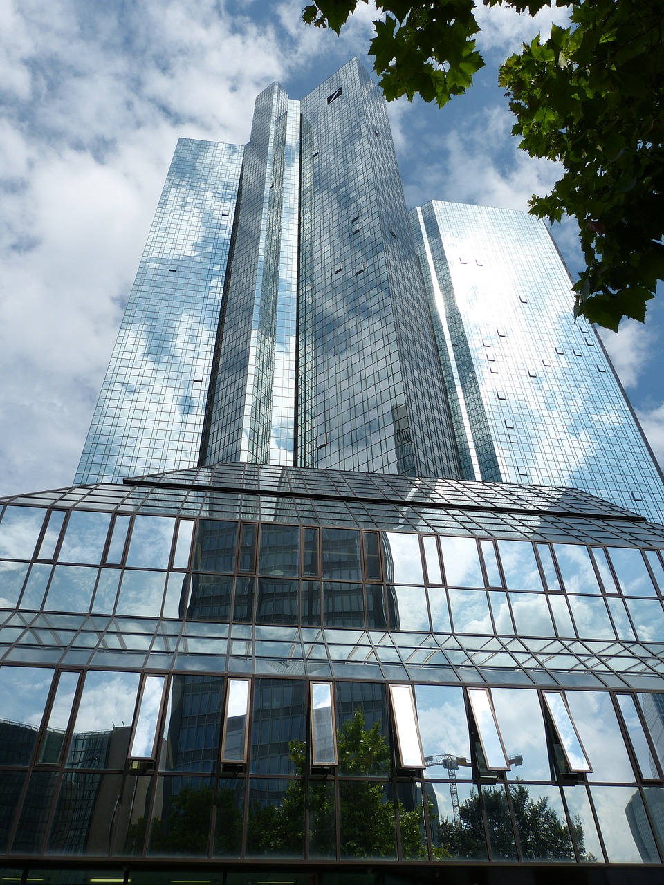 Dangoraižis, Frankfurtas, Pagrindinis, Panorama, Architektūra, Pastatas, Vokietija, Dangoraižiai, Stiklas, Langas
