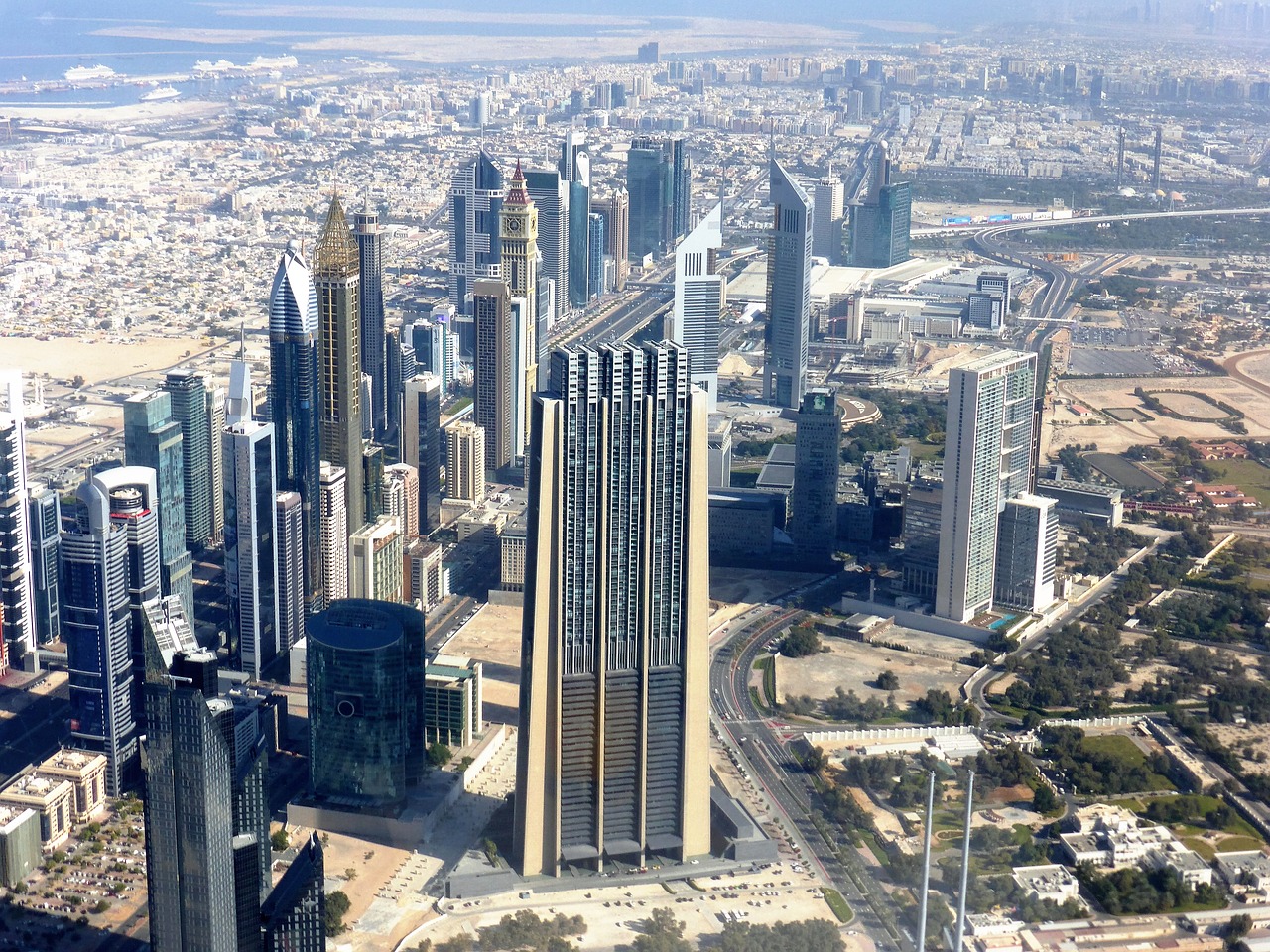 Dangoraižiai, Dubai, Vaizdas, Burj Khalifa, Emiratai, Nemokamos Nuotraukos,  Nemokama Licenzija