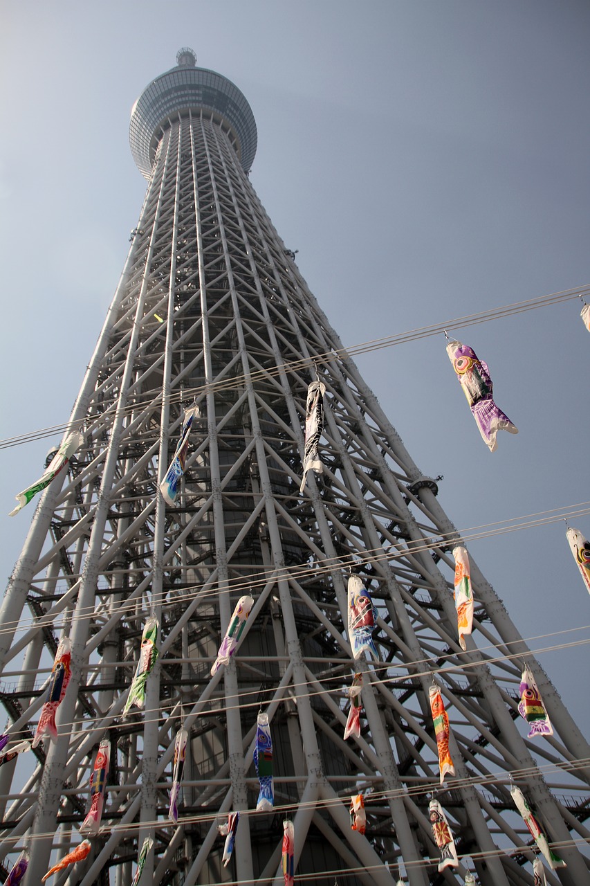 Skytree,  Bokštas,  Tokyo,  Japonija,  Žymus Objektas,  Skyline,  Garsus, Nemokamos Nuotraukos,  Nemokama Licenzija