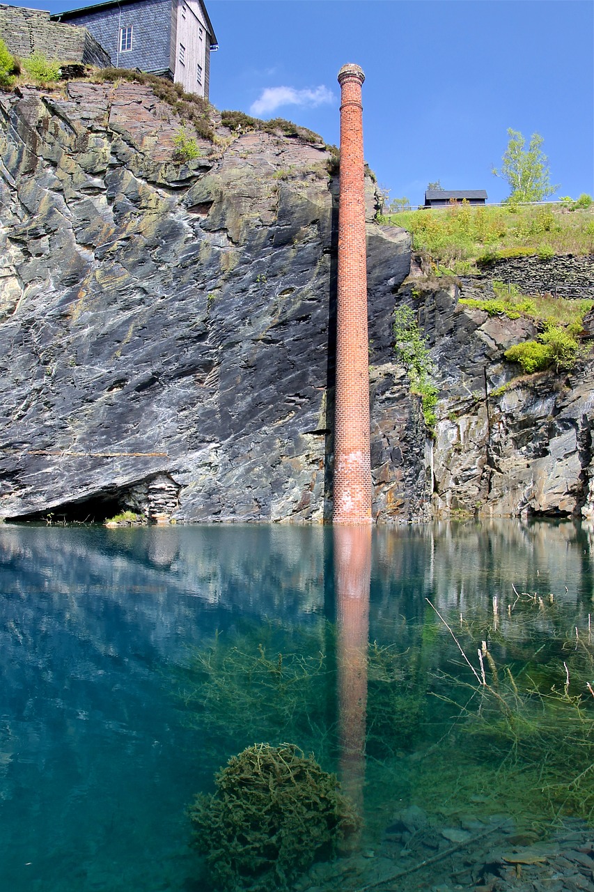 Šiferio Parkas, Valstybės Pertrauka, Lehesten, Mine, Muziejus, Turingijos Federalinė Žemė, Skalūnai, Viršutinė Salė, Šiferis, Turizmas