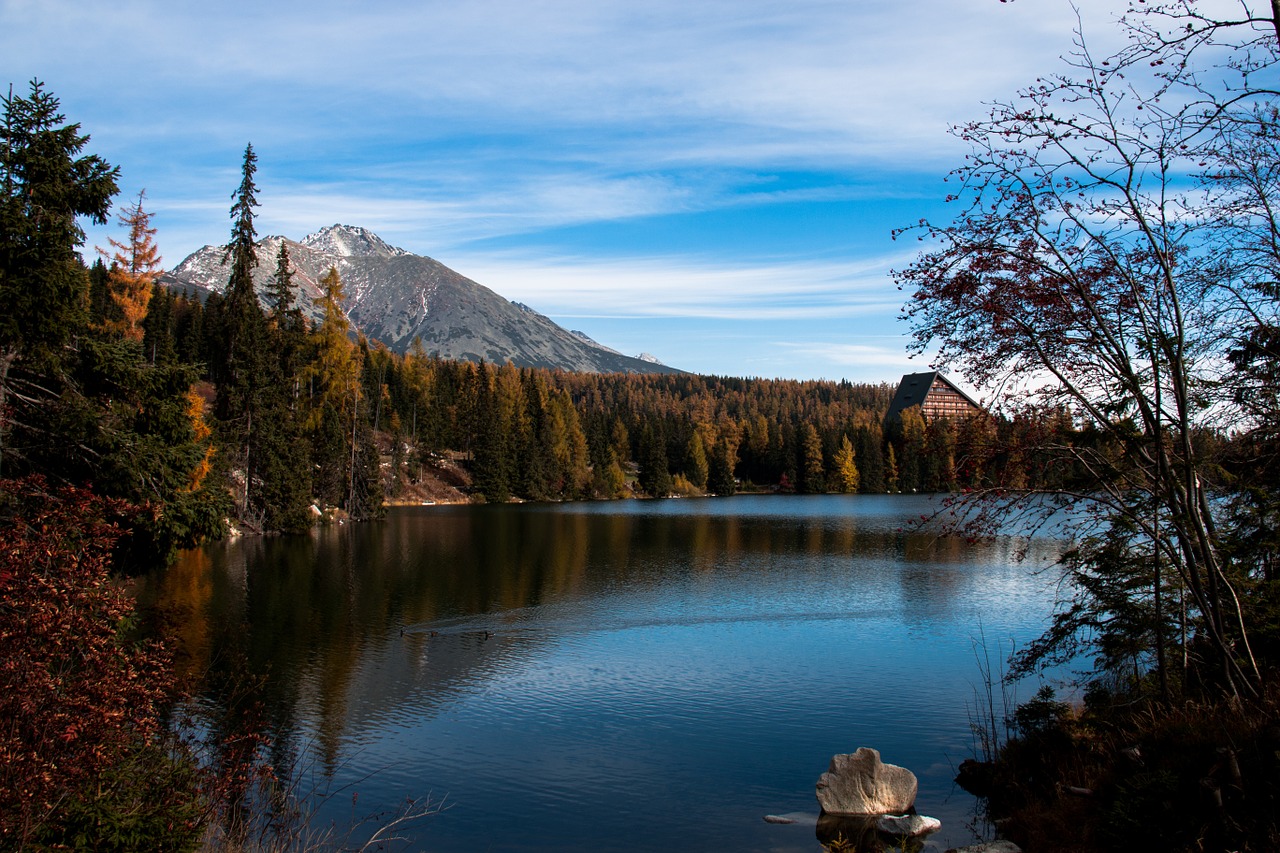 Slovakija, Vysoké Tatry, Kalnai, Gamta, Tatry, Debesys, Ruduo, Šalis, Turizmas, Nemokamos Nuotraukos