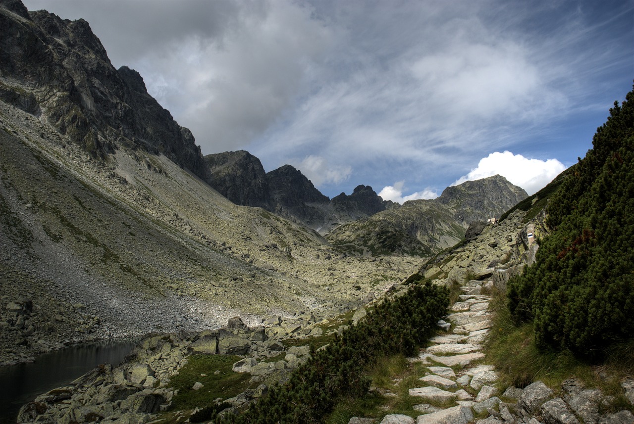 Slovakija, Tatry, Kraštovaizdis, Vaizdas Iš Viršaus, Kalnai, Gamta, Vaizdas, Dangus, Šventė, Turizmas