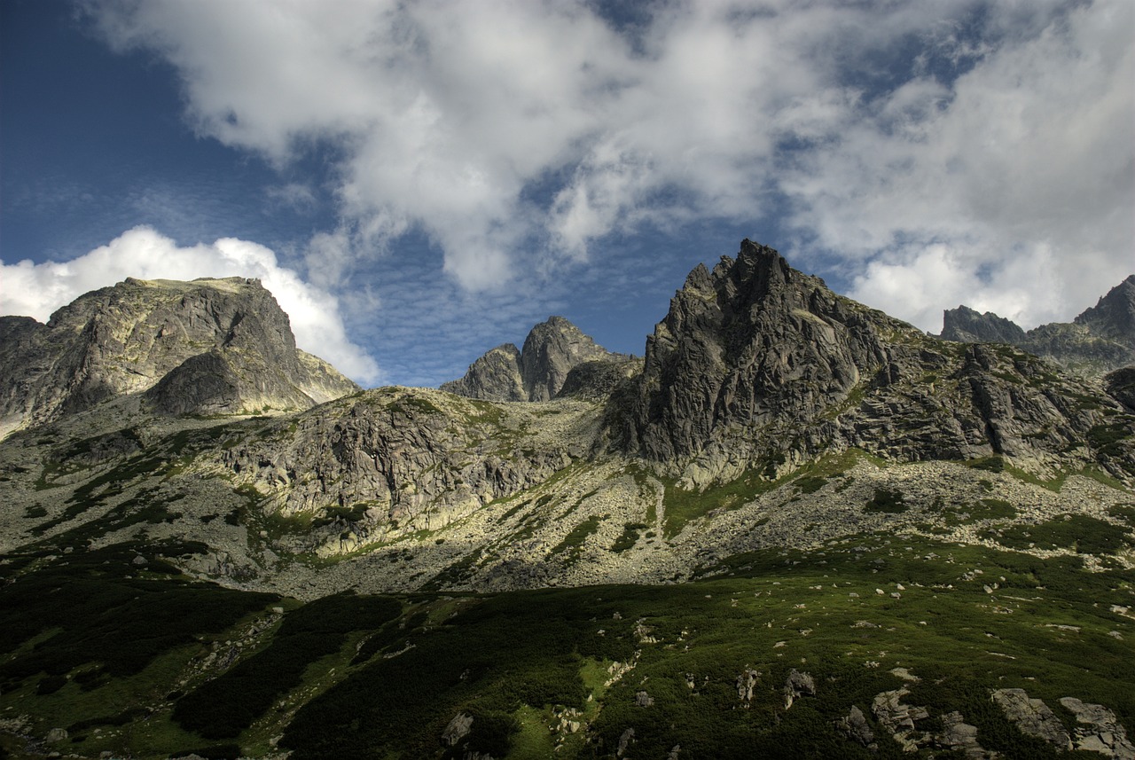 Slovakija, Tatry, Kraštovaizdis, Vaizdas Iš Viršaus, Kalnai, Gamta, Vaizdas, Dangus, Šventė, Turizmas