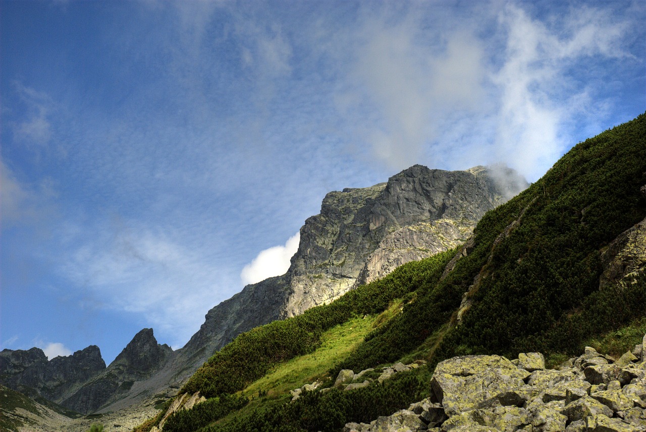 Slovakija, Tatry, Kraštovaizdis, Vaizdas Iš Viršaus, Kalnai, Gamta, Vaizdas, Dangus, Šventė, Turizmas