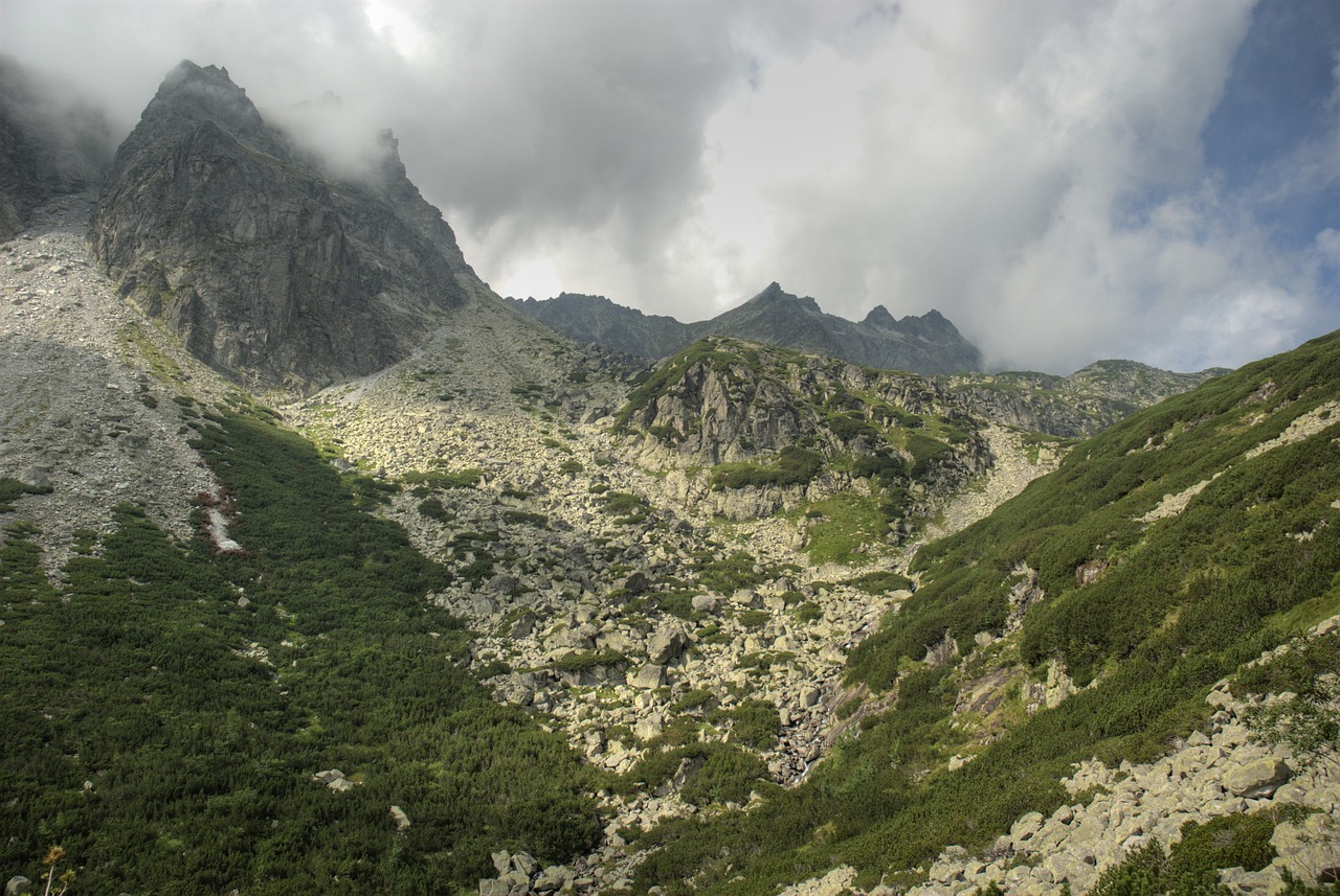 Slovakija, Tatry, Kraštovaizdis, Vaizdas Iš Viršaus, Kalnai, Gamta, Vaizdas, Dangus, Šventė, Turizmas