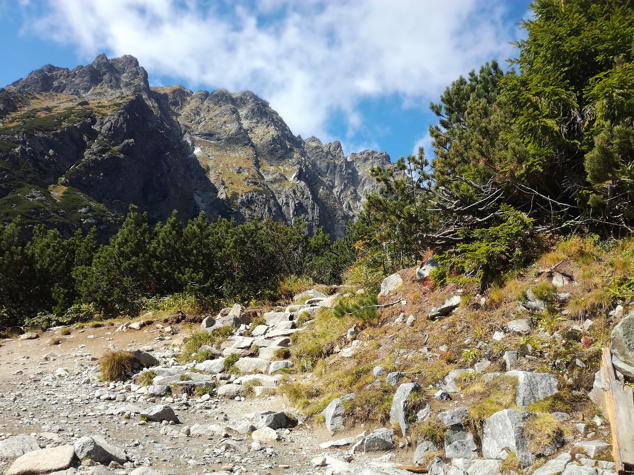 Slovakija, Tatras, Aukštas Tatras, Akmenys, Kalnai, Slovakijos Respublika, Vaizdas, Ežeras, Gamta, Kraštovaizdis