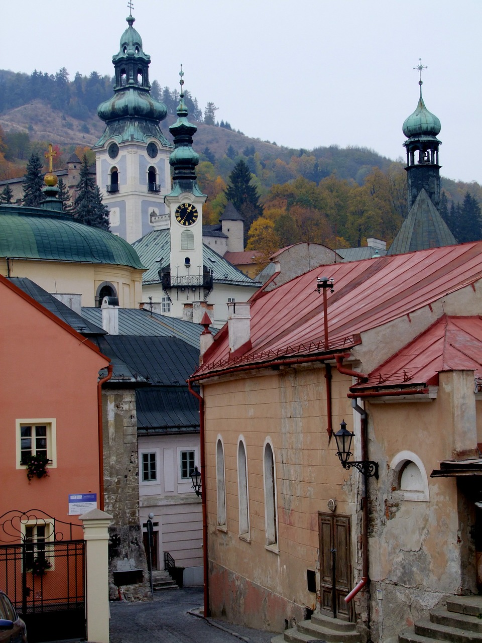 Slovakija, Bažnyčia, Miestas, Gatvė, Lempa, Senamiestis, Vaizdas, Nemokamos Nuotraukos,  Nemokama Licenzija