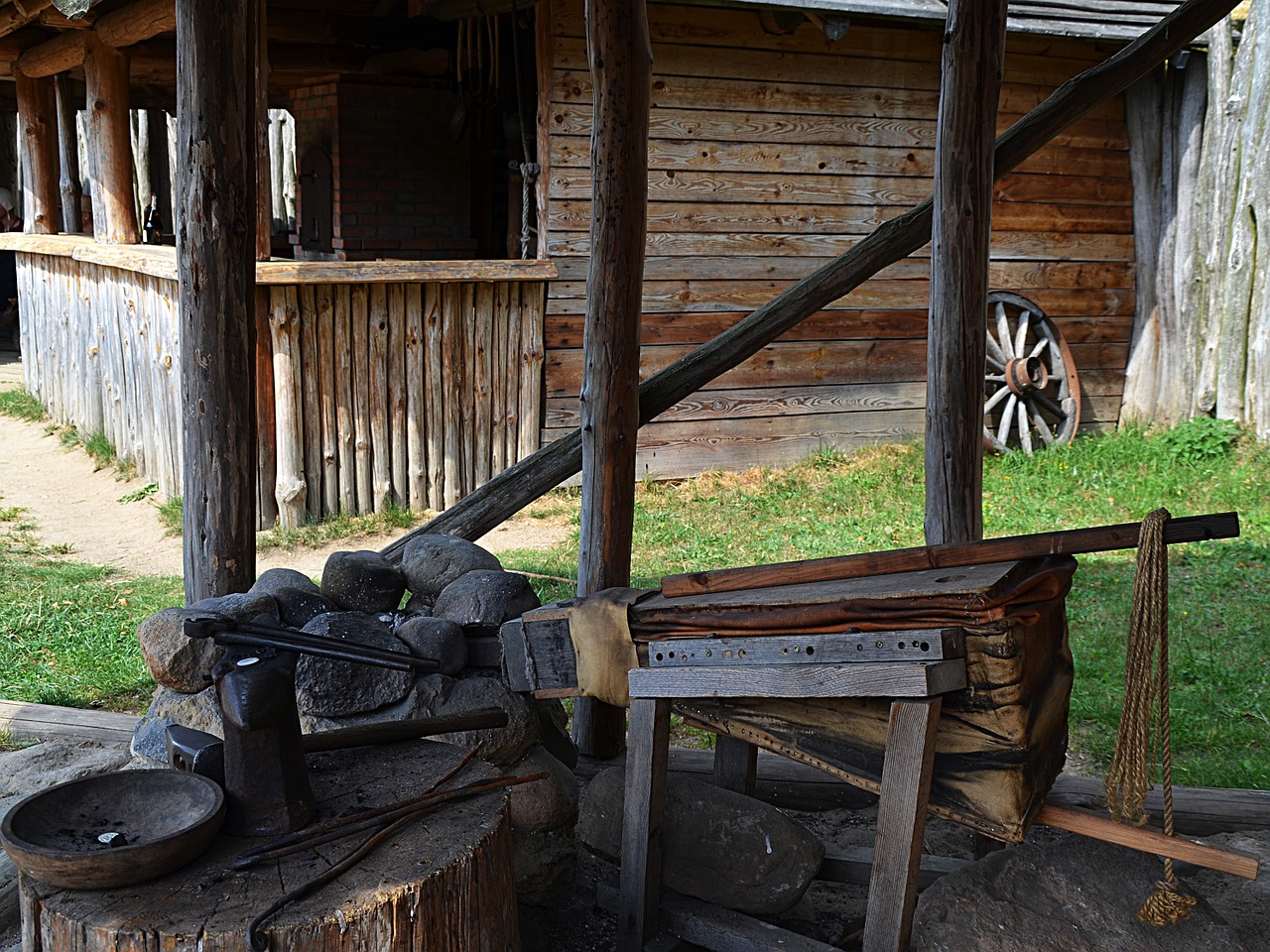 Kalvis, Karpis Viduramžių Kalvystė, Kalvių Įrankiai, Židinys, Dumplės, Nemokamos Nuotraukos,  Nemokama Licenzija