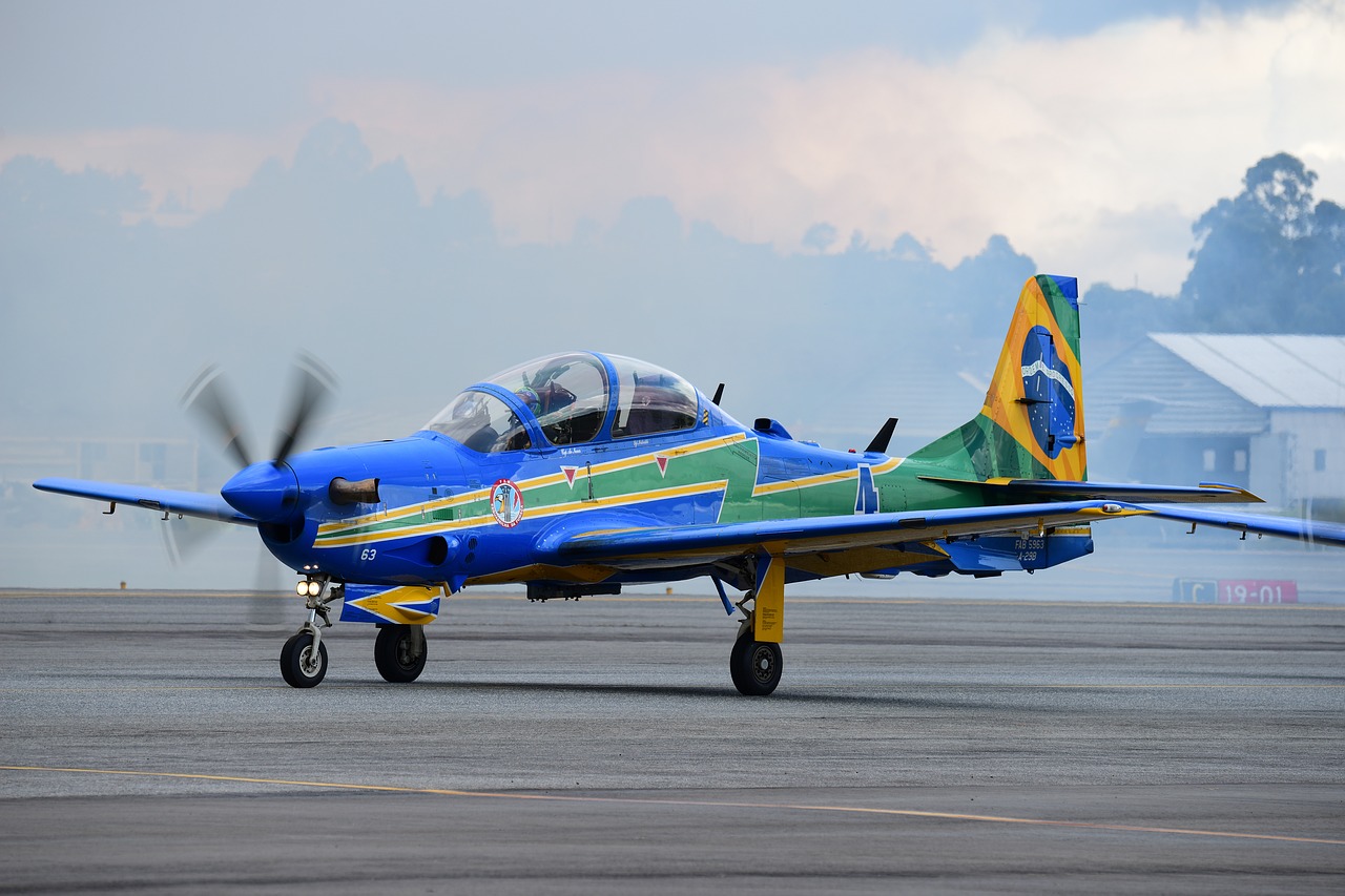 Dūmų Eskadra, Brazilijos Oro Pajėgos, Orlaivis, Kilimas, Aviacija, Nemokamos Nuotraukos,  Nemokama Licenzija