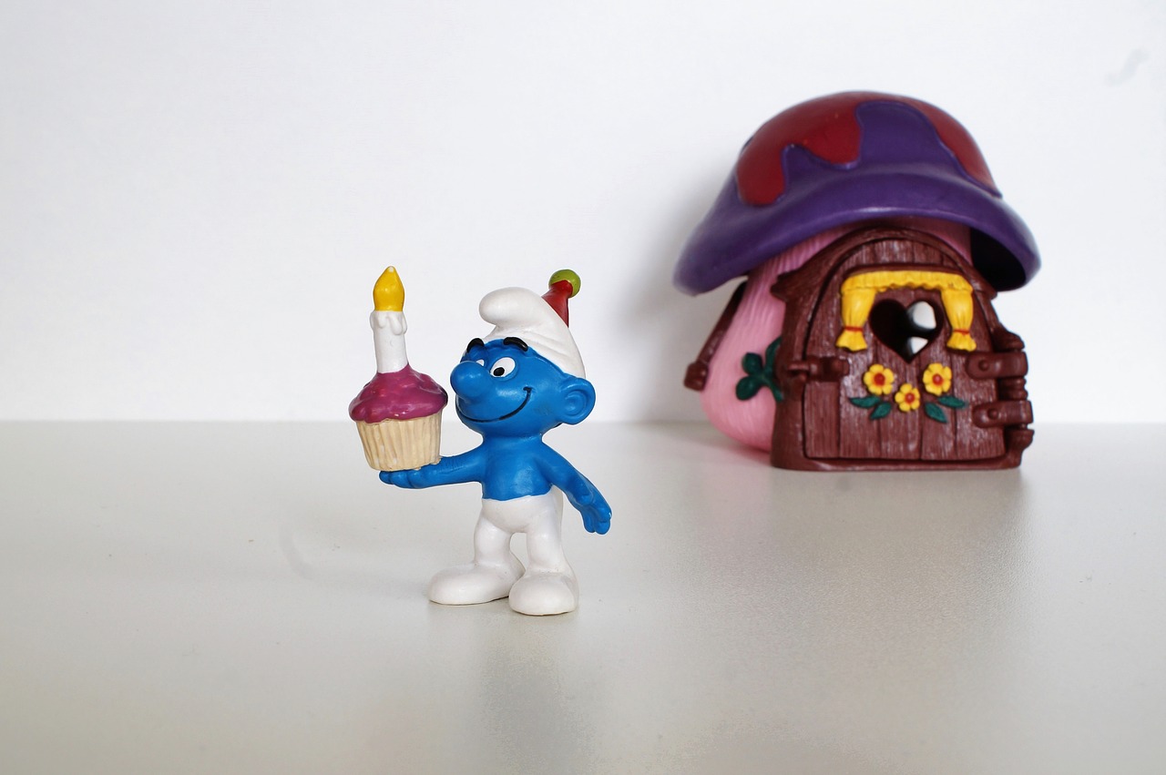 Smurf, Smurfas, Figūra, Žaislai, Apdaila, Surinkti, Mėlynas, Nemokamos Nuotraukos,  Nemokama Licenzija