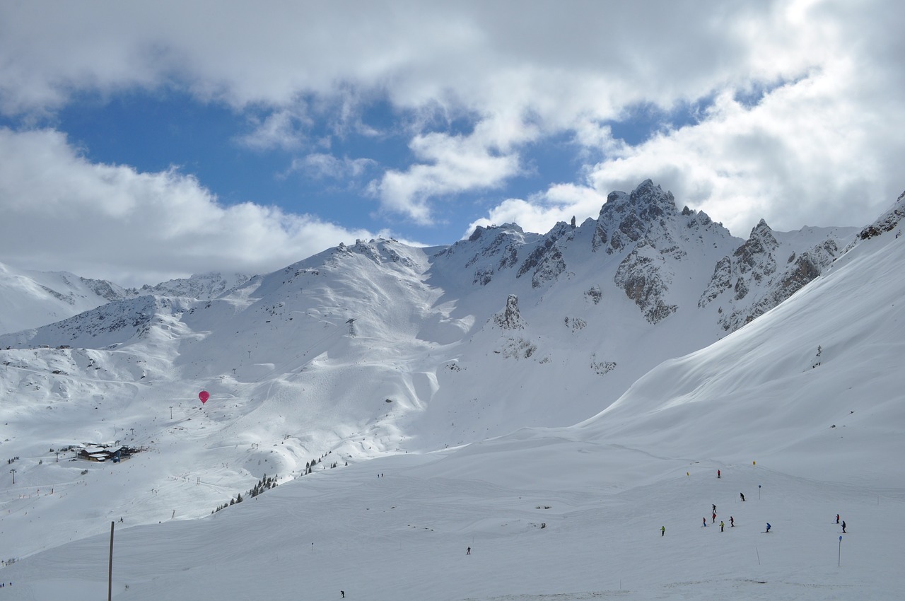 Sniegas, Alpės, Haute-Savoie, Žiemos Peizažas, Kalnas, Slidinėjimas, Žiema, Kraštovaizdis, Alpinizmas, Gamta