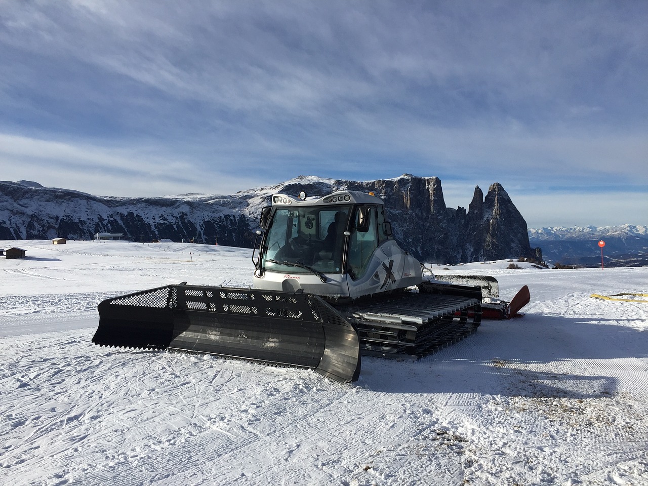 Sniegas, Sci, Kalnas, Slidinėjimas, Žiema, Žiemos Peizažas, Dolomitai, Italy, Dolomito Superski, Šaltas