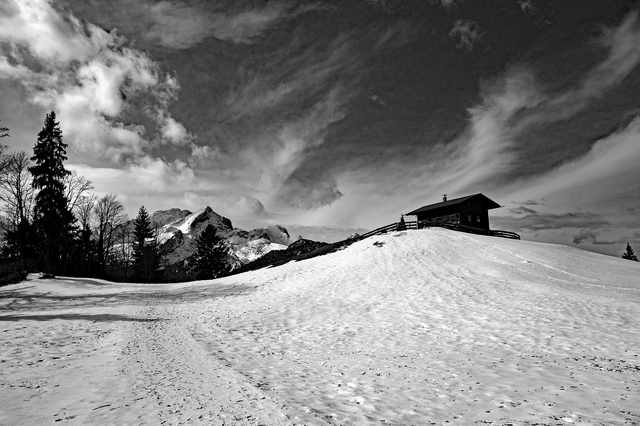 Sniegas,  Žiemos,  Kraštovaizdis,  Kalnų,  Pobūdį,  Garmisch Partenkirchen,  Eckbauer,  Sw,  Ai W, Nemokamos Nuotraukos