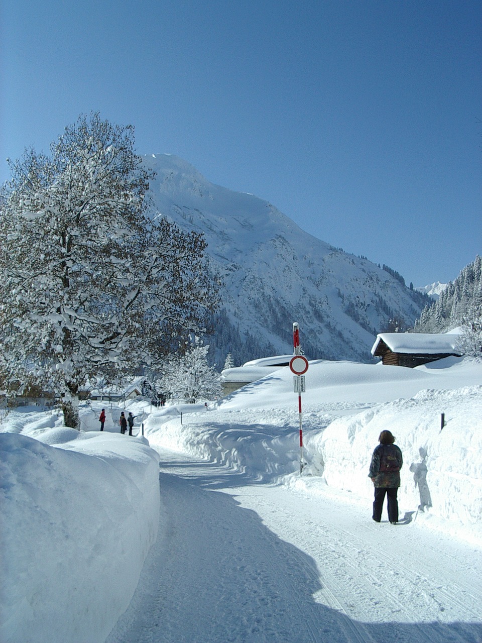 Sniegas,  Žiema,  Höhenweg,  Lilli,  Mittelberg,  Austria,  Snieguotas,  Kraštovaizdis,  Šviesa Ir Šešėlis,  Sniego Magija