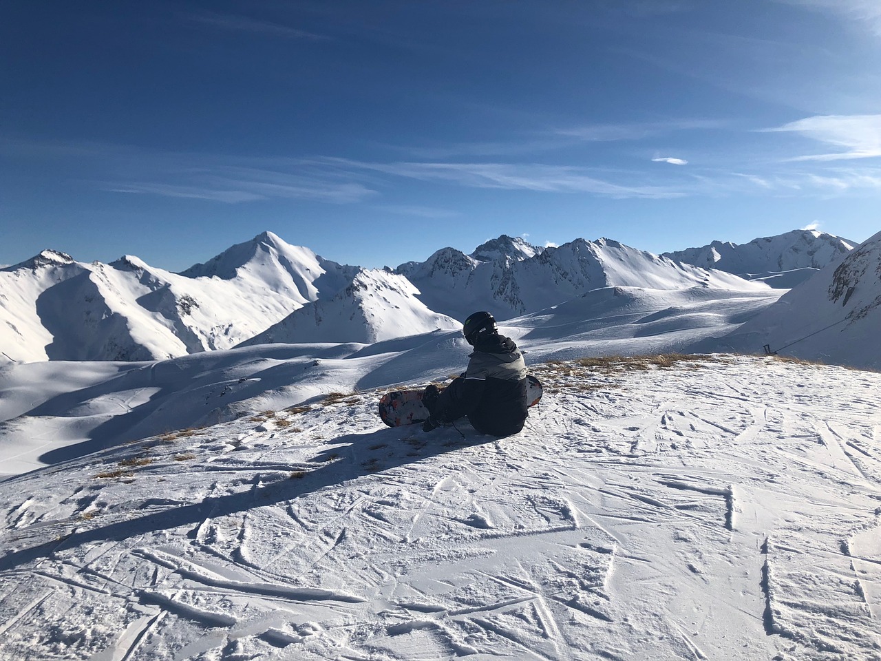 Snieglenčių,  Snowboad Vairuotojas,  Ischgl,  Takas,  Žiemos,  Slidinėjimas,  Slidinėjimo Zonos,  Sniegas,  Slidinėjimo Trasos,  Kalnai