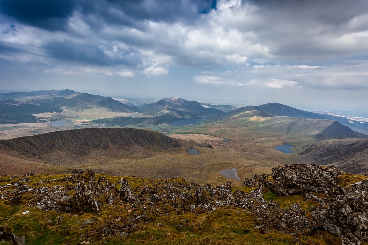 Snowdon, Kalnas, Snieguotė, Velso, Parkas, Nacionalinis, Uk, Natūralus, Vaizdingas, Nemokamos Nuotraukos