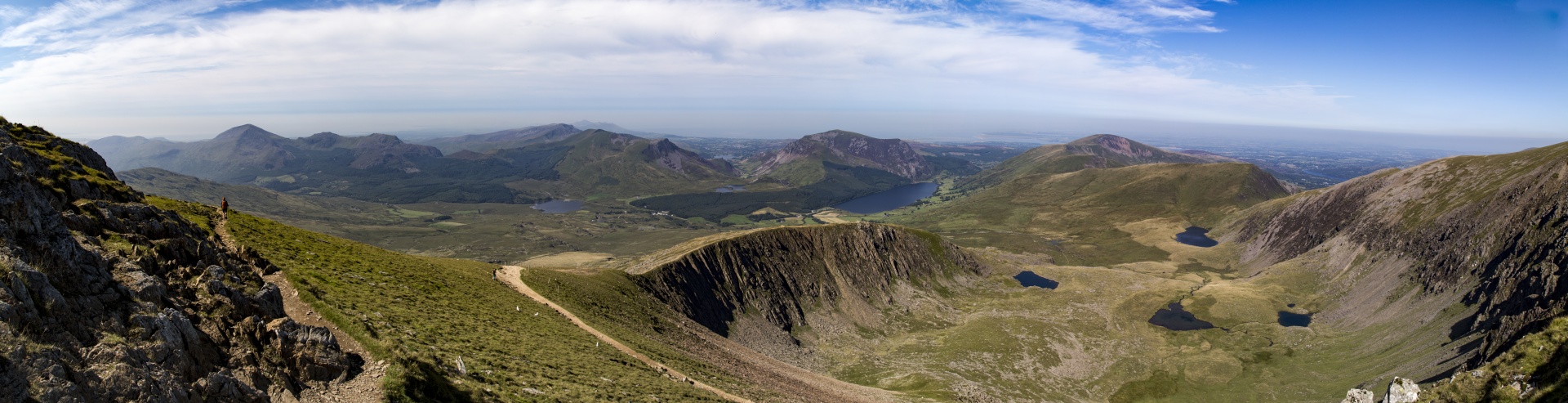 Snieguotė,  Slėnis,  Valų Kalba,  Kalnai,  Snowdon,  Traukinys,  Uk,  Lauke,  Kiauras,  Kalnas