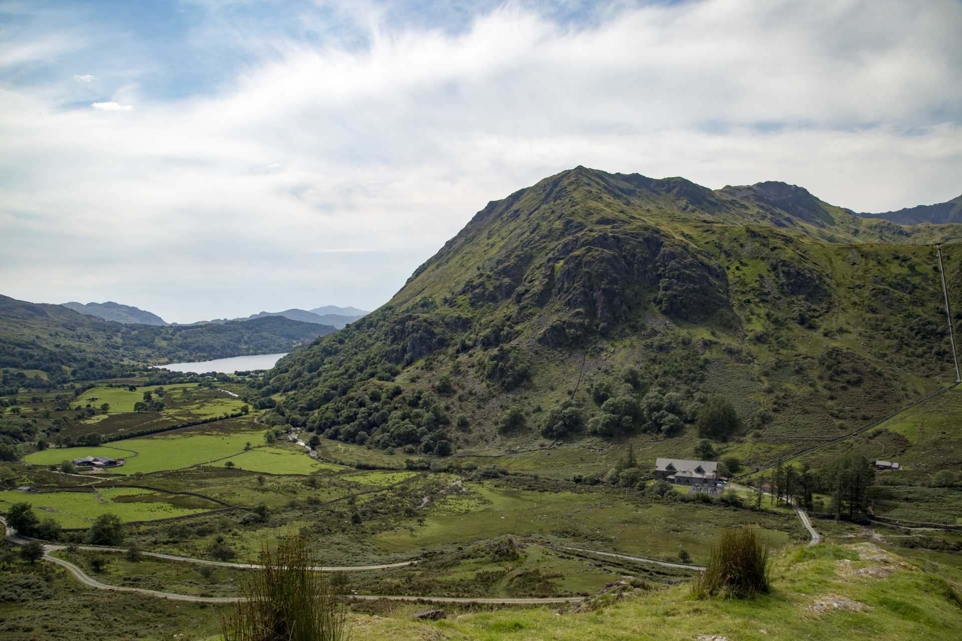 Snieguotė,  Slėnis,  Valų Kalba,  Kalnai,  Snowdon,  Uk,  Lauke,  Kiauras,  Kalnas,  Natūralus