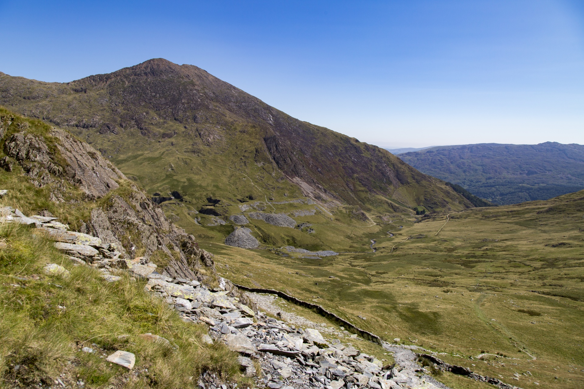 Snieguotė,  Slėnis,  Valų Kalba,  Kalnai,  Snowdon,  Uk,  Lauke,  Kiauras,  Kalnas,  Natūralus