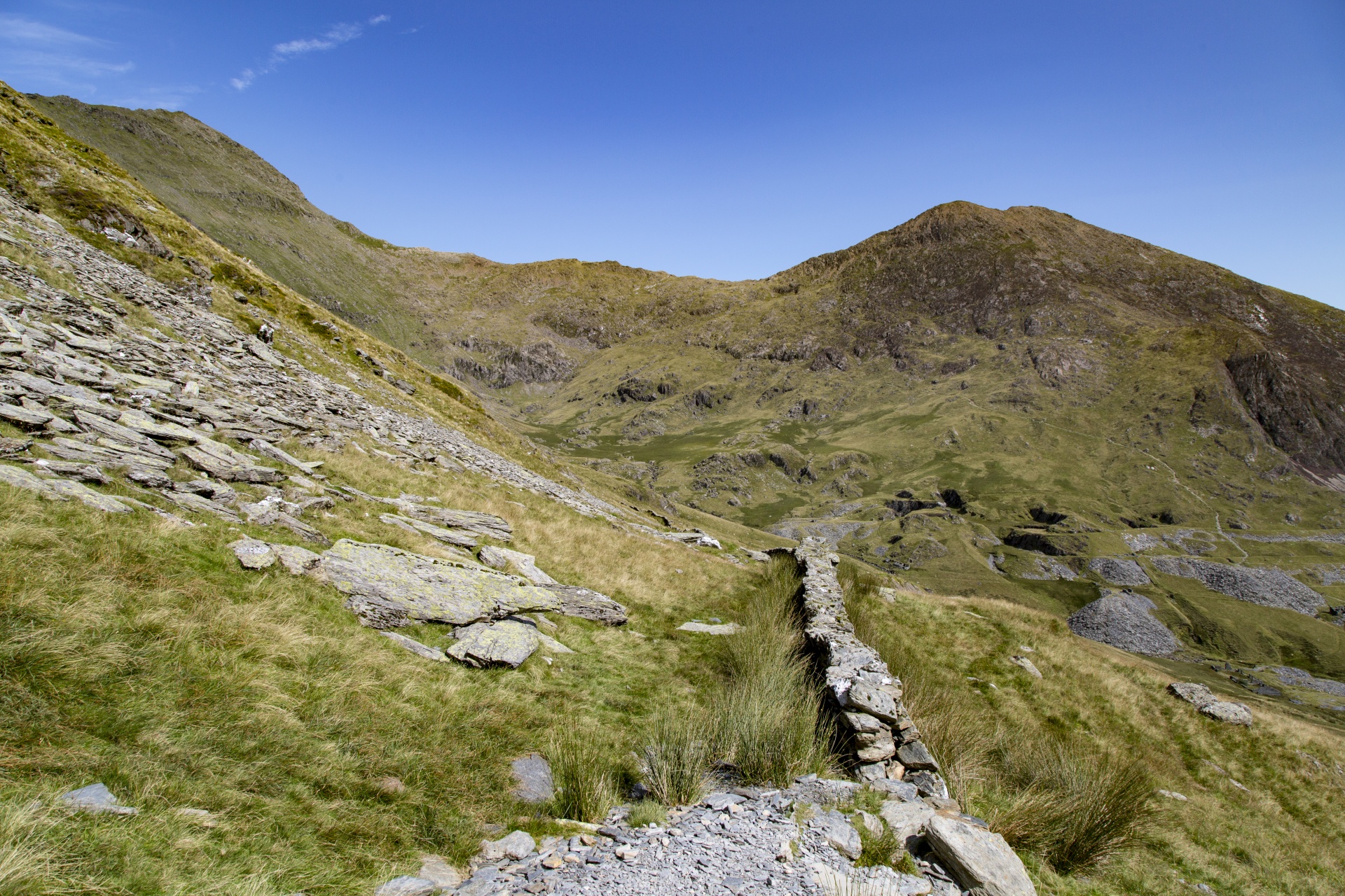 Snieguotė,  Slėnis,  Valų Kalba,  Kalnai,  Snowdon,  Uk,  Lauke,  Kiauras,  Kalnas,  Natūralus