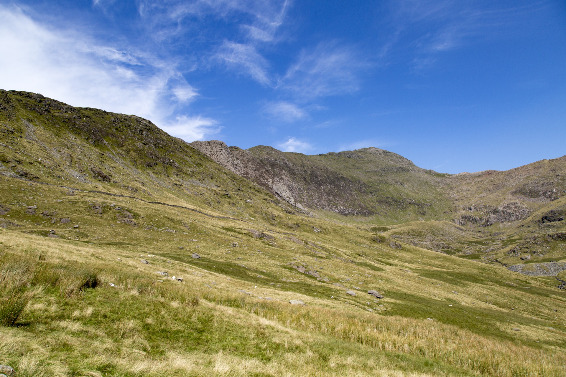 Snieguotė,  Slėnis,  Valų Kalba,  Kalnai,  Snowdon,  Uk,  Lauke,  Kiauras,  Kalnas,  Natūralus