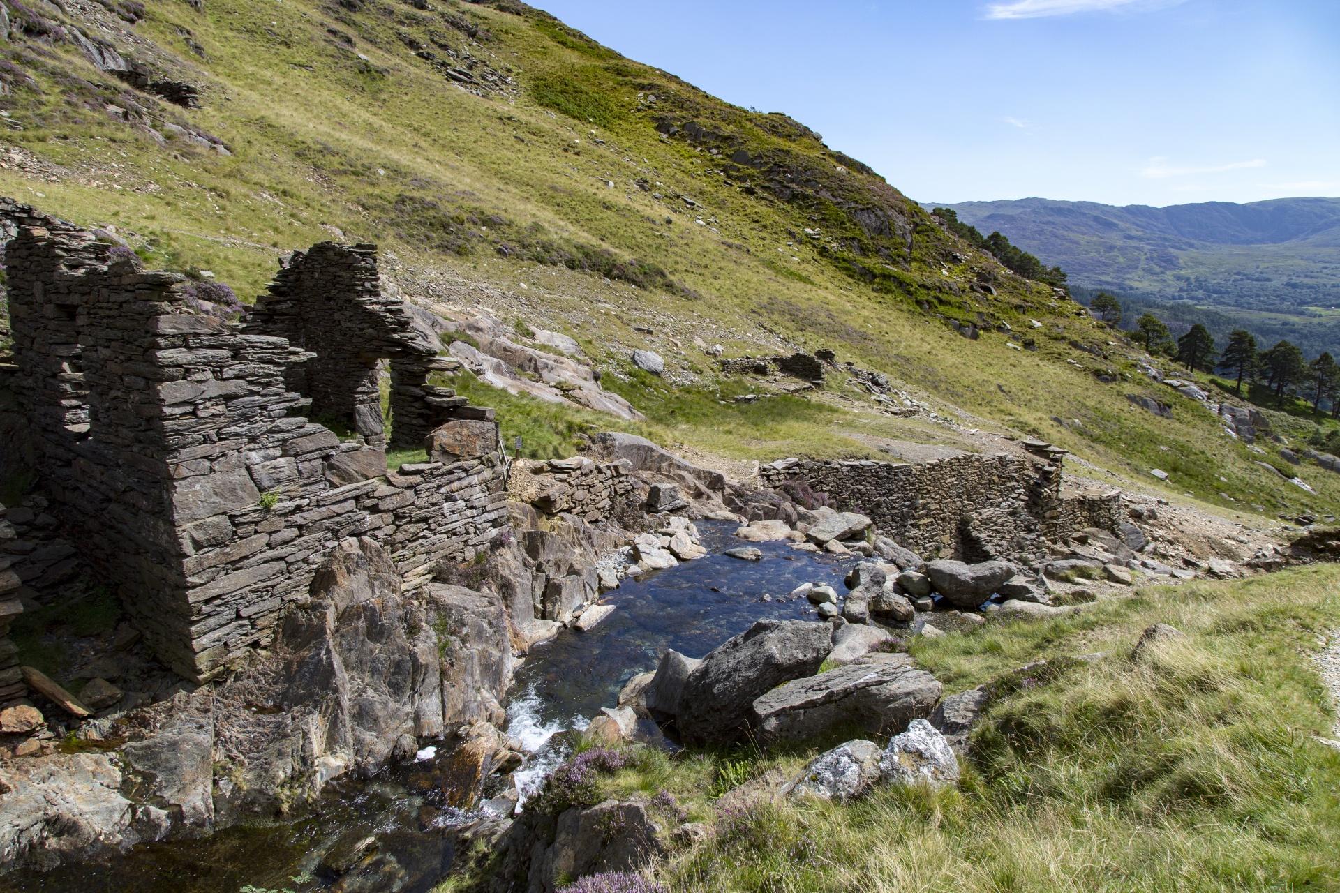 Snieguotė,  Slėnis,  Valų Kalba,  Kalnai,  Snowdon,  Uk,  Lauke,  Kiauras,  Kalnas,  Natūralus