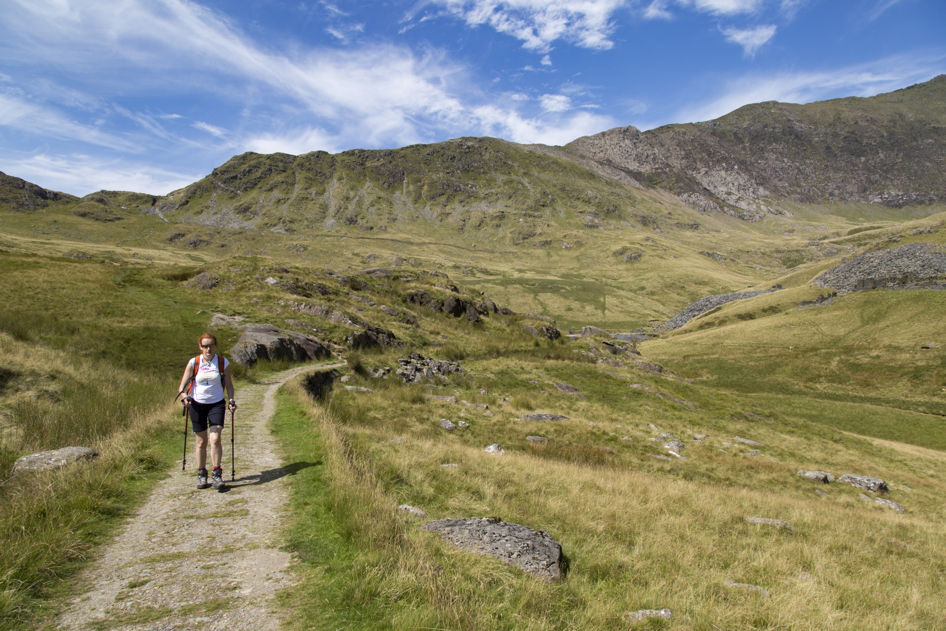 Snieguotė,  Slėnis,  Valų Kalba,  Kalnai,  Snowdon,  Uk,  Lauke,  Kiauras,  Kalnas,  Natūralus