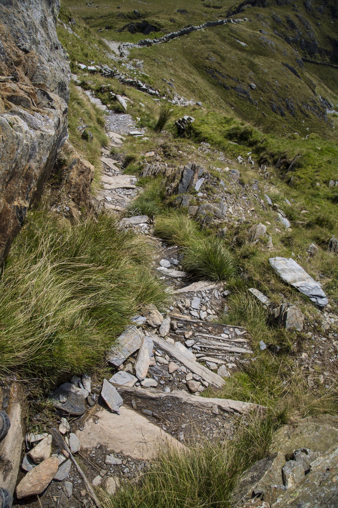 Snieguotė,  Slėnis,  Valų Kalba,  Kalnai,  Snowdon,  Uk,  Lauke,  Kiauras,  Kalnas,  Natūralus