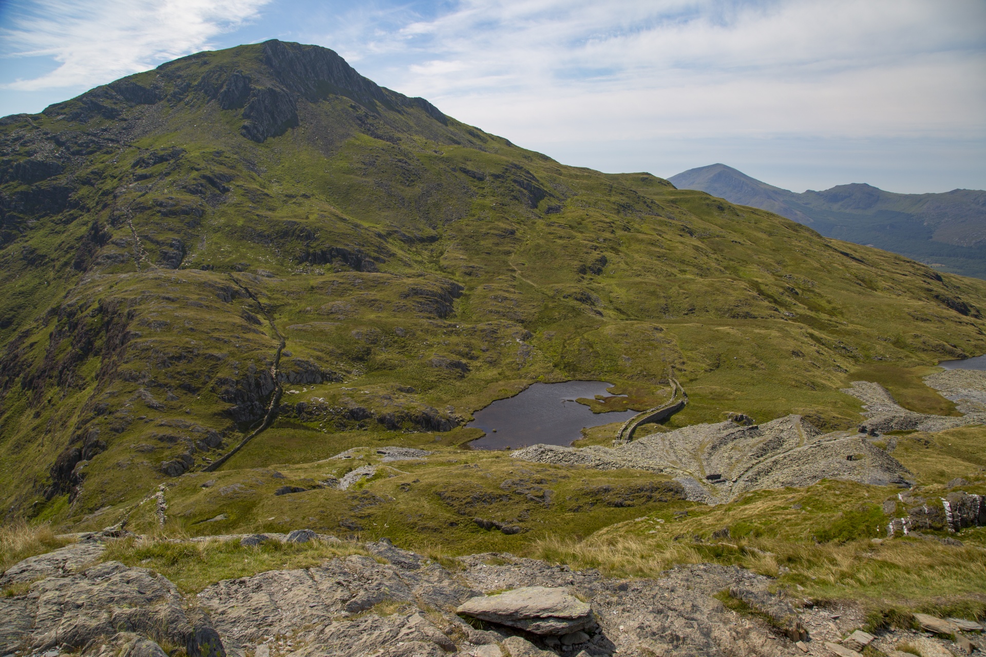 Snieguotė,  Slėnis,  Valų Kalba,  Kalnai,  Snowdon,  Uk,  Lauke,  Kiauras,  Kalnas,  Natūralus