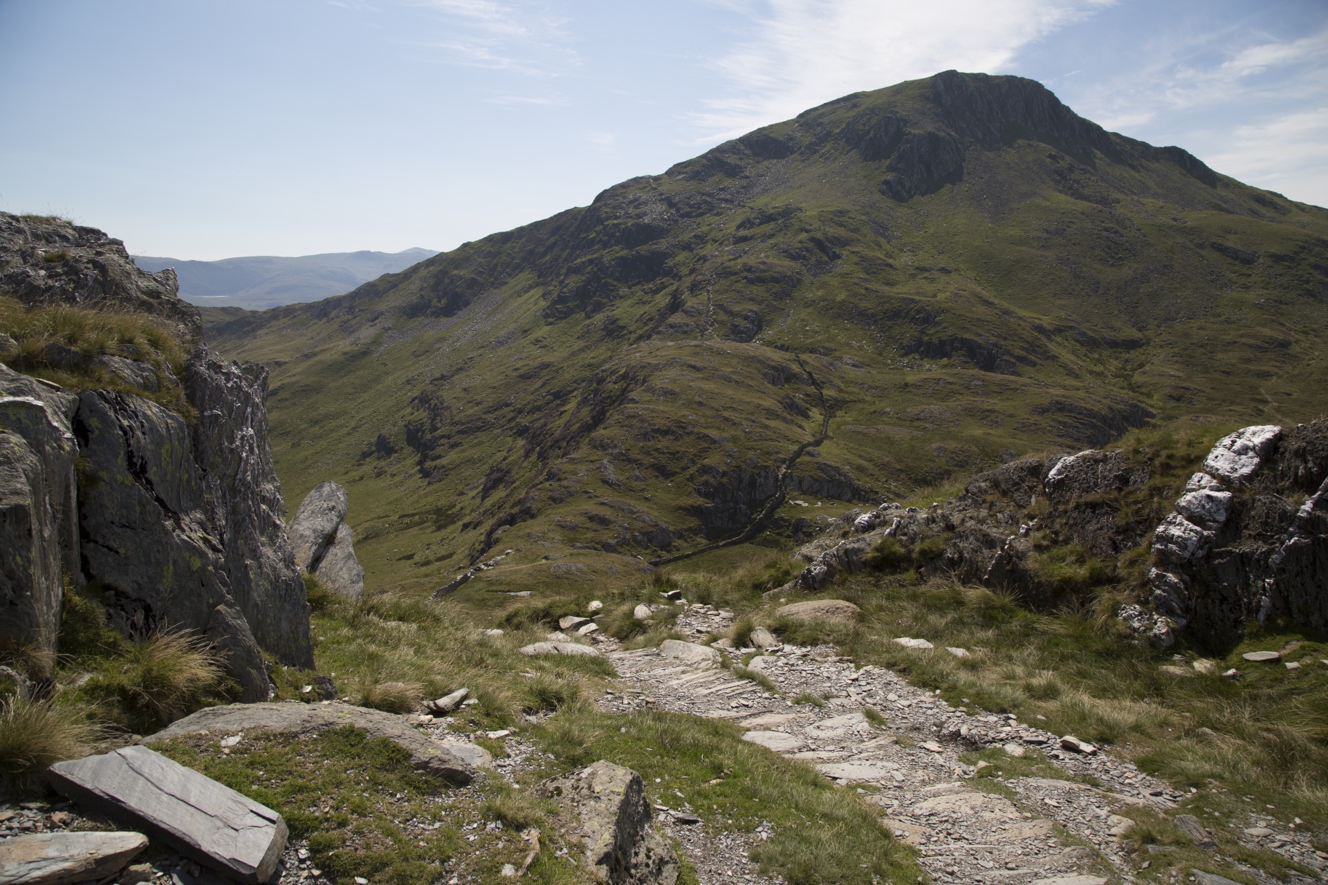 Snieguotė,  Slėnis,  Valų Kalba,  Kalnai,  Snowdon,  Uk,  Lauke,  Kiauras,  Kalnas,  Natūralus