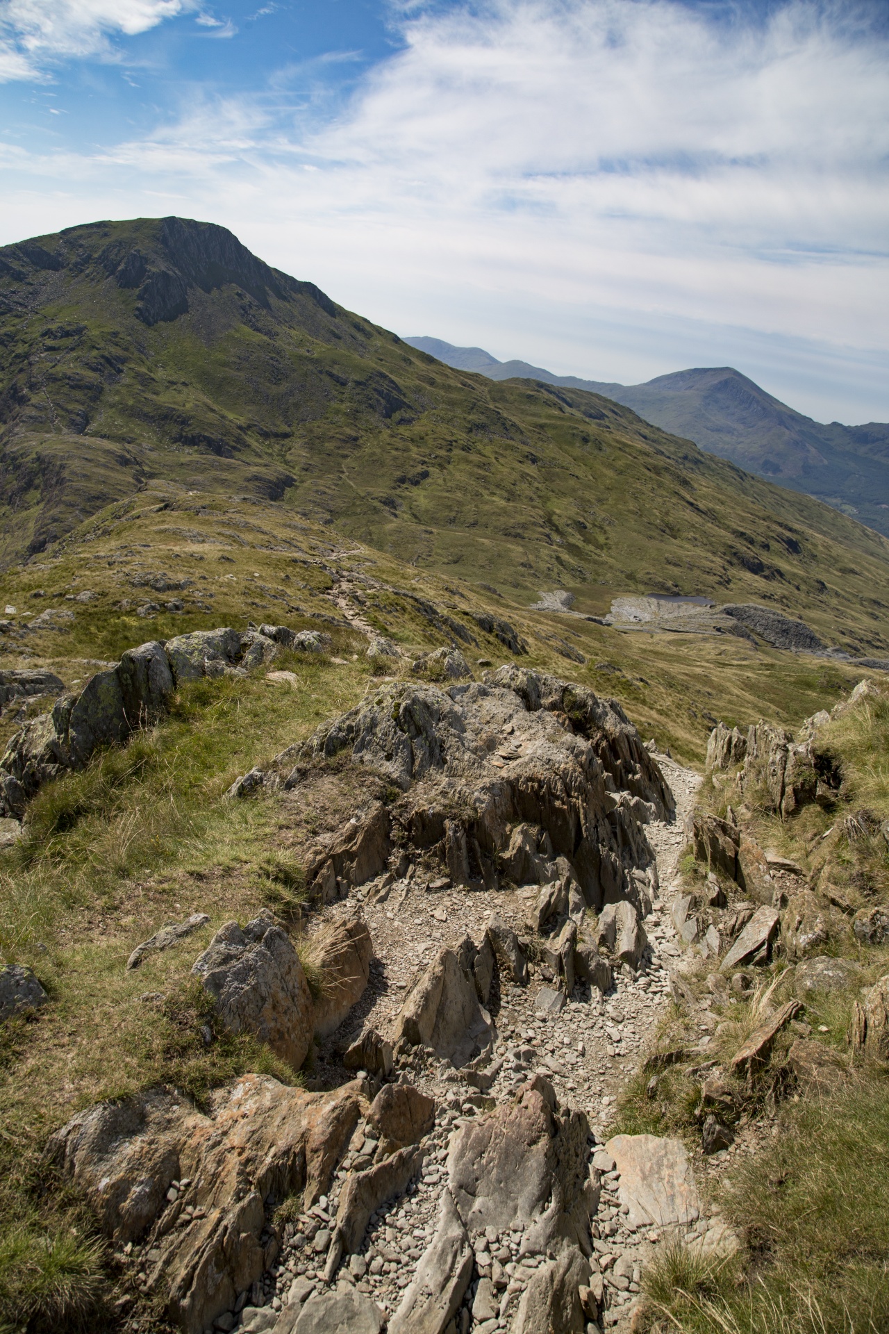 Snieguotė,  Slėnis,  Valų Kalba,  Kalnai,  Snowdon,  Uk,  Lauke,  Kiauras,  Kalnas,  Natūralus