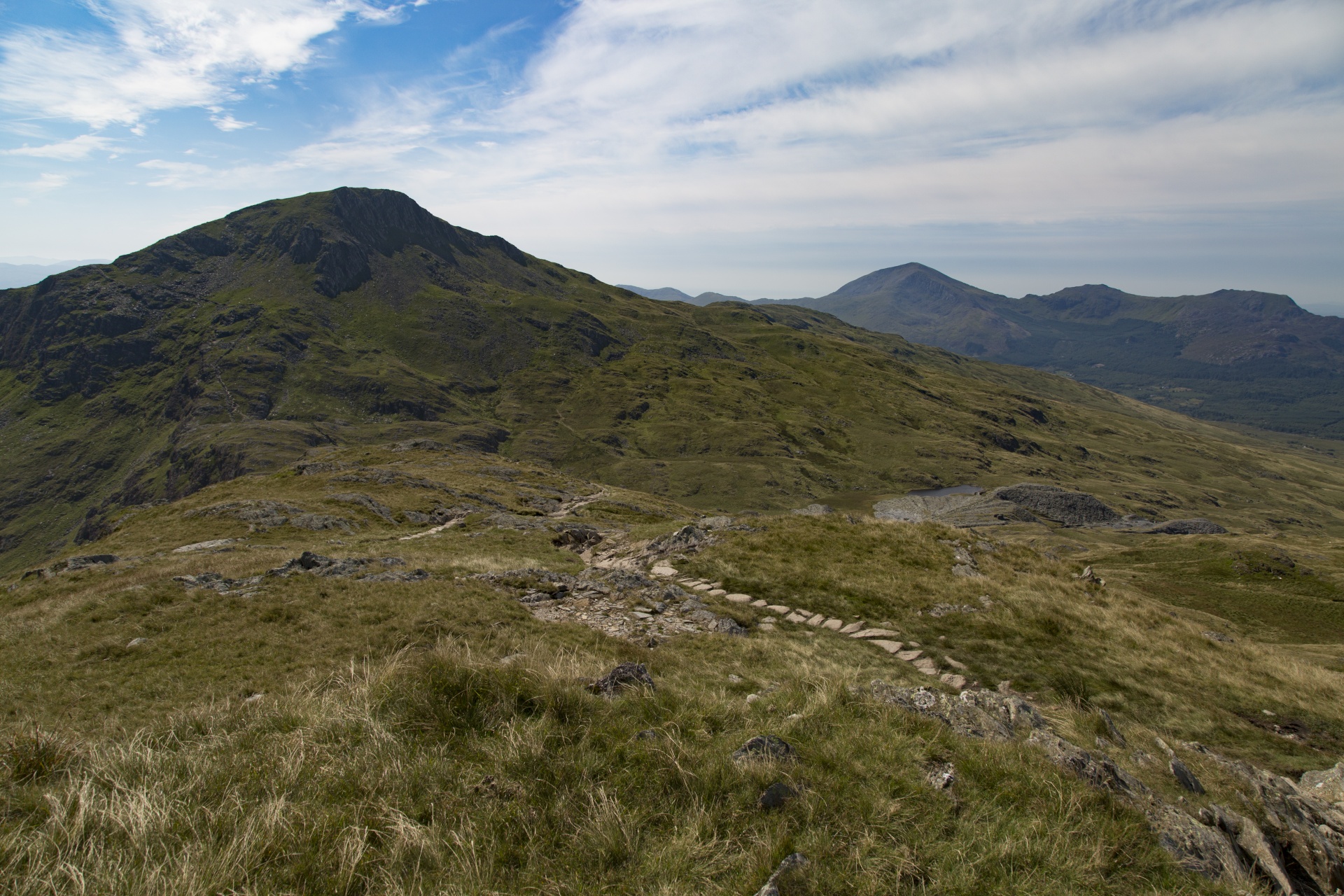 Snieguotė,  Slėnis,  Valų Kalba,  Kalnai,  Snowdon,  Uk,  Lauke,  Kiauras,  Kalnas,  Natūralus