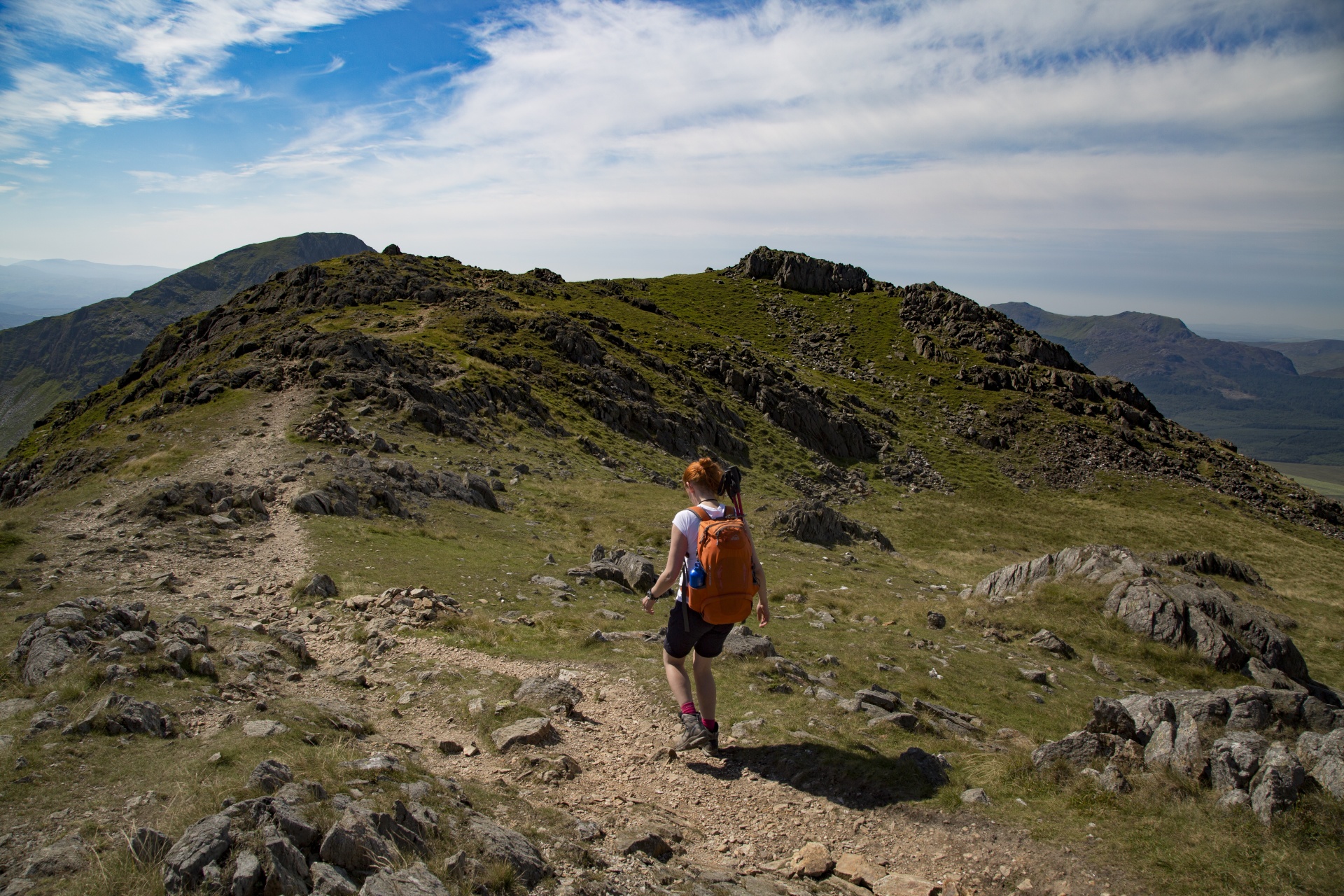 Snieguotė,  Slėnis,  Valų Kalba,  Kalnai,  Snowdon,  Uk,  Lauke,  Kiauras,  Kalnas,  Natūralus