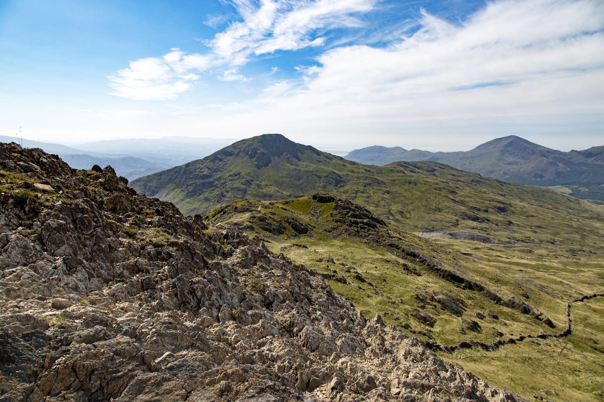 Snieguotė,  Slėnis,  Valų Kalba,  Kalnai,  Snowdon,  Uk,  Lauke,  Kiauras,  Kalnas,  Natūralus