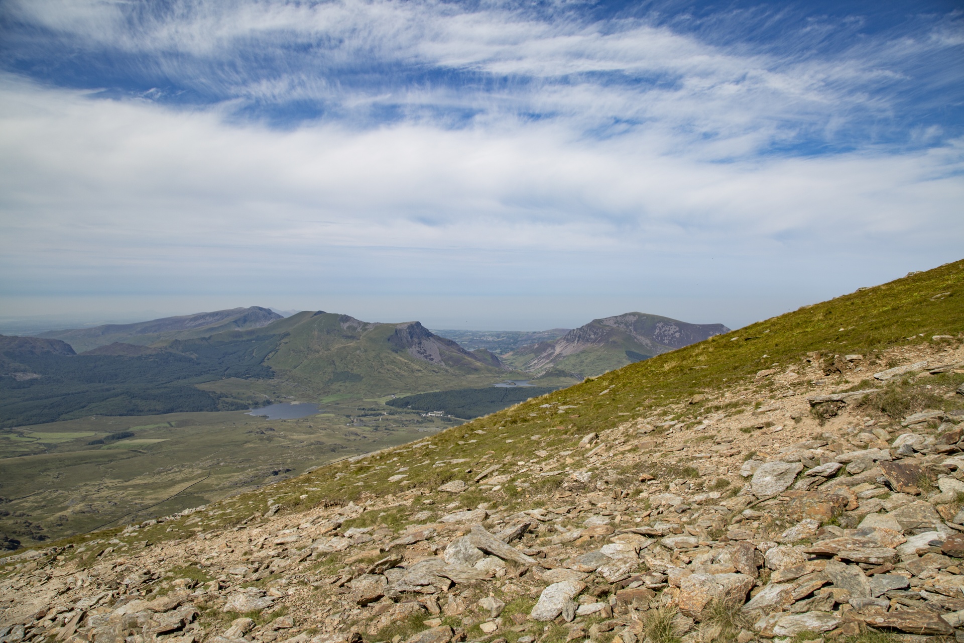 Snieguotė,  Slėnis,  Valų Kalba,  Kalnai,  Snowdon,  Uk,  Lauke,  Kiauras,  Kalnas,  Natūralus