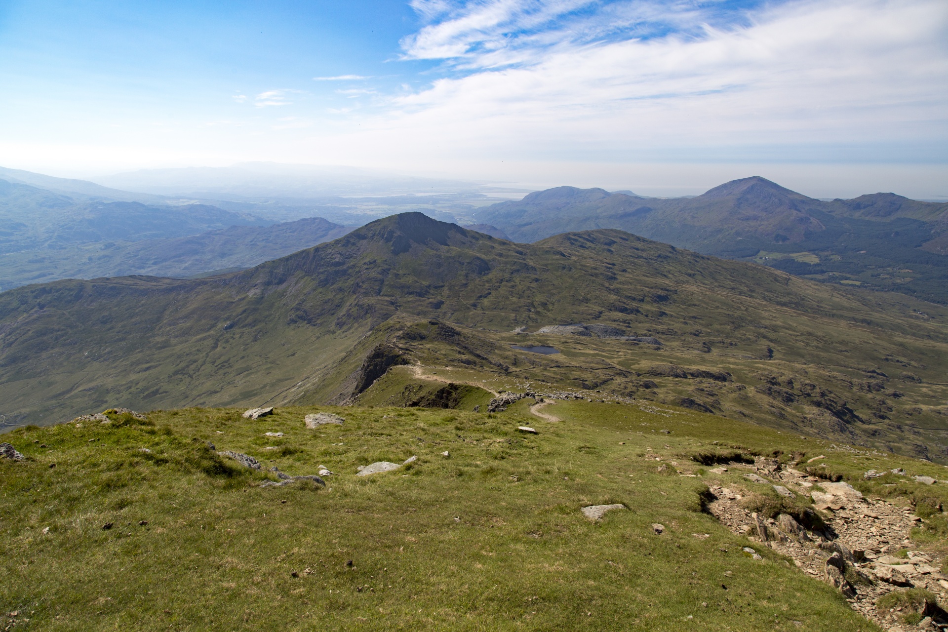 Snieguotė,  Slėnis,  Valų Kalba,  Kalnai,  Snowdon,  Uk,  Lauke,  Kiauras,  Kalnas,  Natūralus