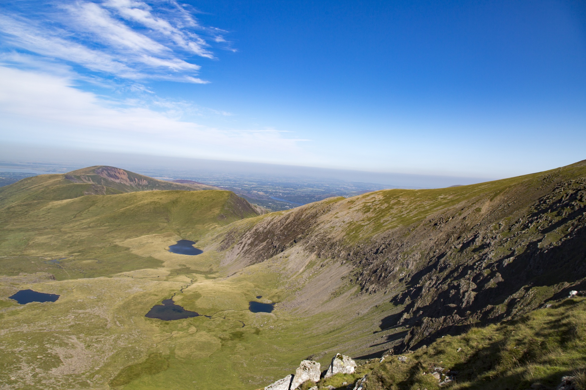 Snieguotė,  Slėnis,  Valų Kalba,  Kalnai,  Snowdon,  Uk,  Lauke,  Kiauras,  Kalnas,  Natūralus