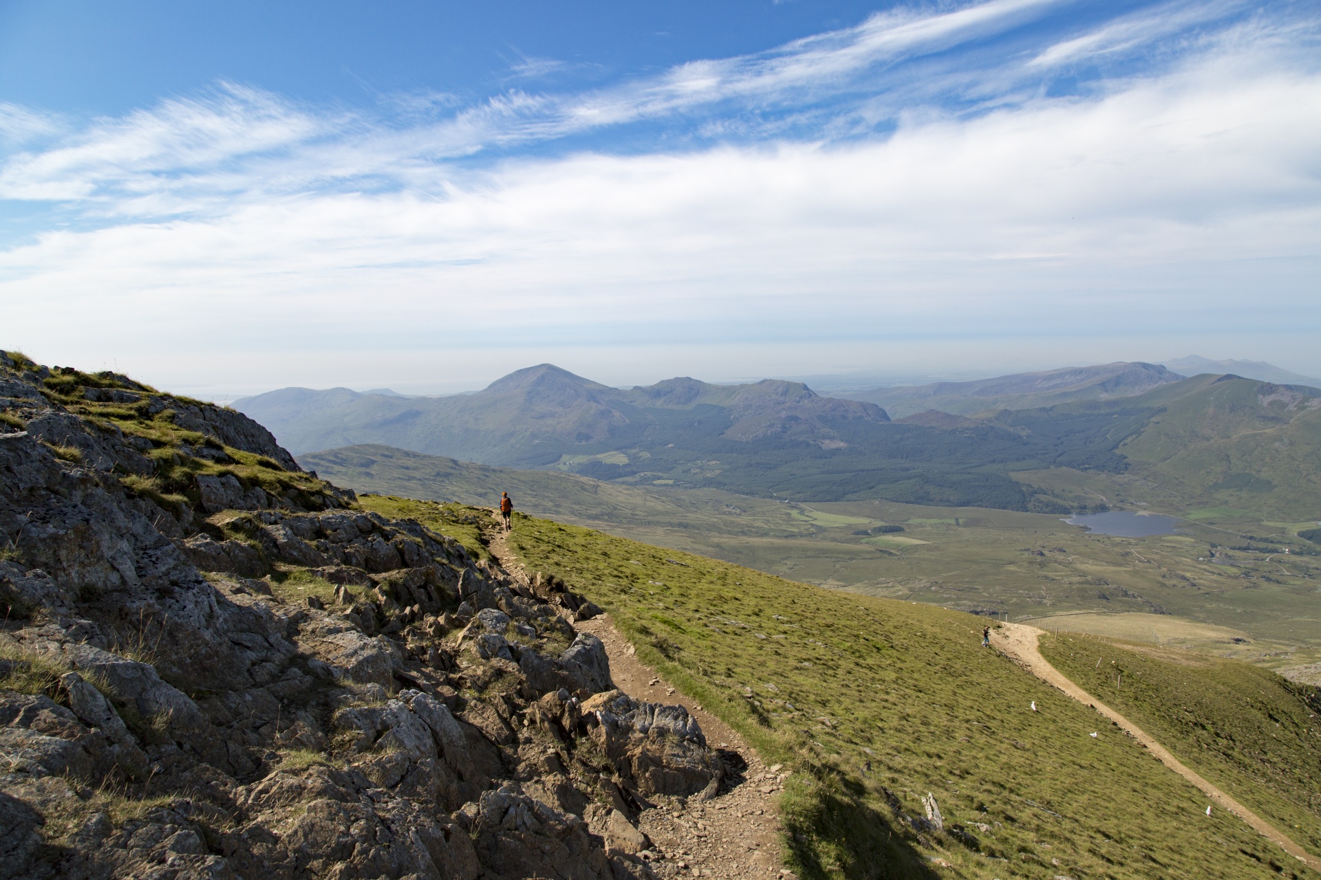 Snieguotė,  Slėnis,  Valų Kalba,  Kalnai,  Snowdon,  Uk,  Lauke,  Kiauras,  Kalnas,  Natūralus