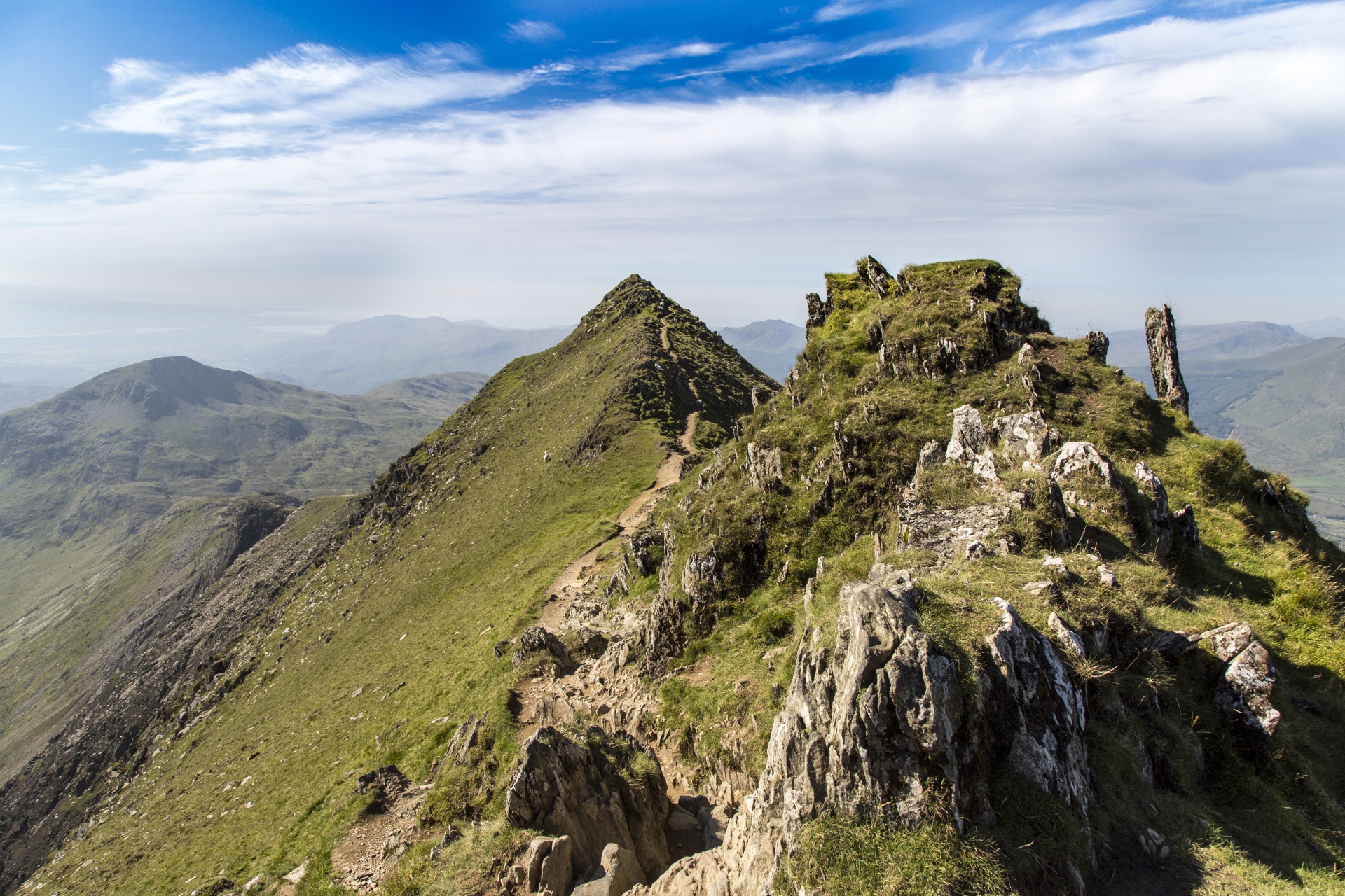 Snieguotė,  Slėnis,  Valų Kalba,  Kalnai,  Snowdon,  Uk,  Lauke,  Kiauras,  Kalnas,  Natūralus