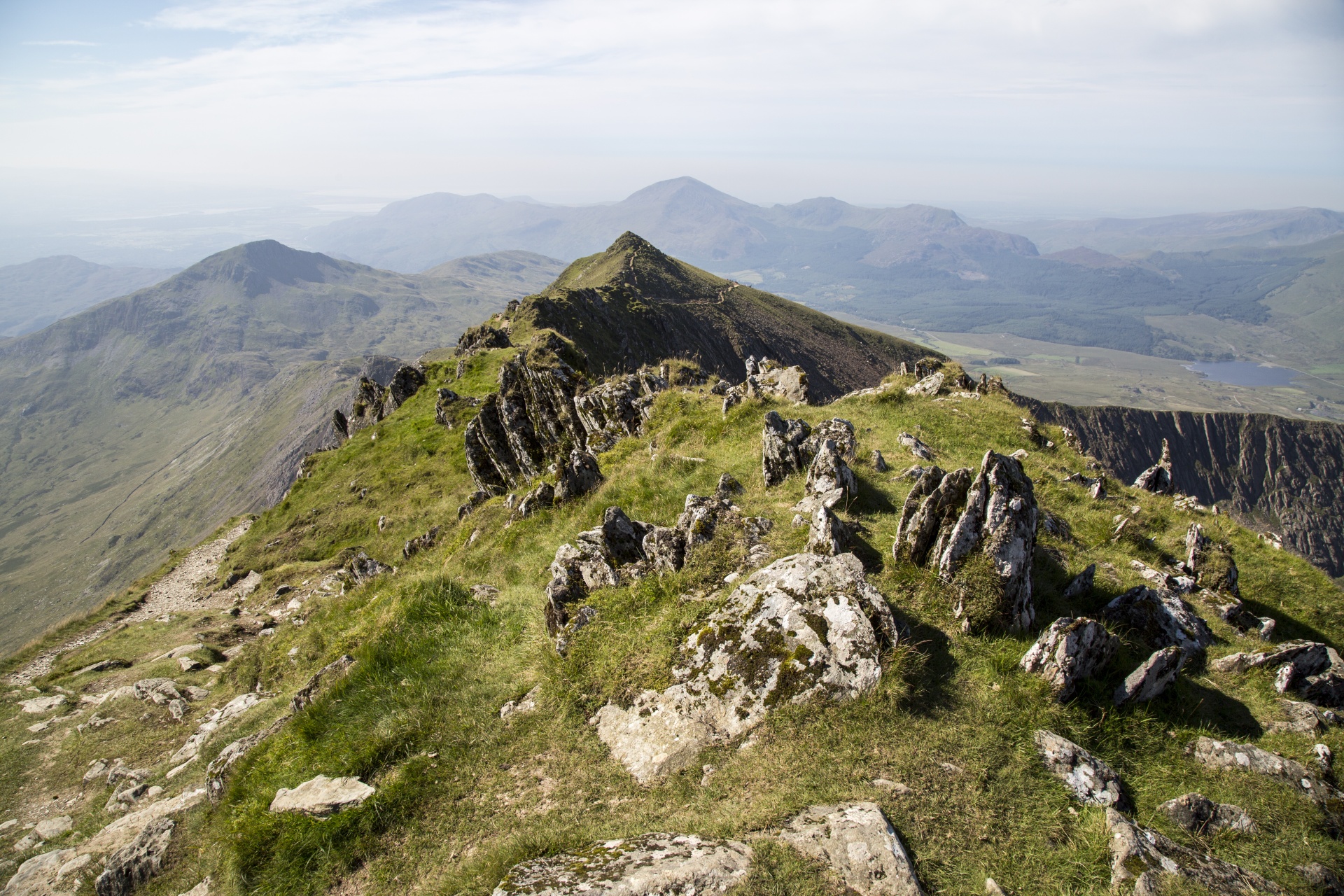 Snieguotė,  Slėnis,  Valų Kalba,  Kalnai,  Snowdon,  Uk,  Lauke,  Kiauras,  Kalnas,  Natūralus