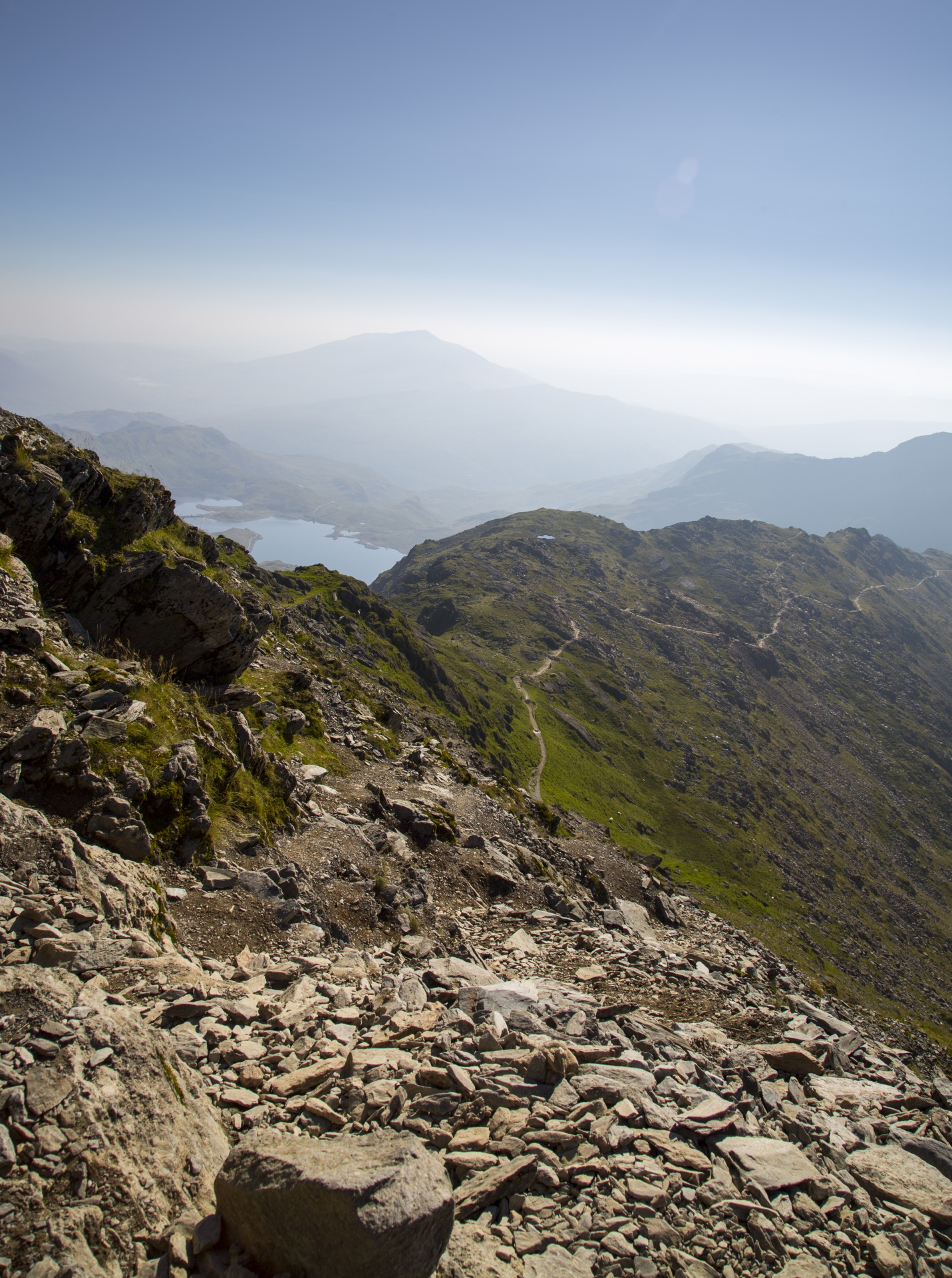 Snieguotė,  Slėnis,  Valų Kalba,  Kalnai,  Snowdon,  Uk,  Lauke,  Kiauras,  Kalnas,  Natūralus