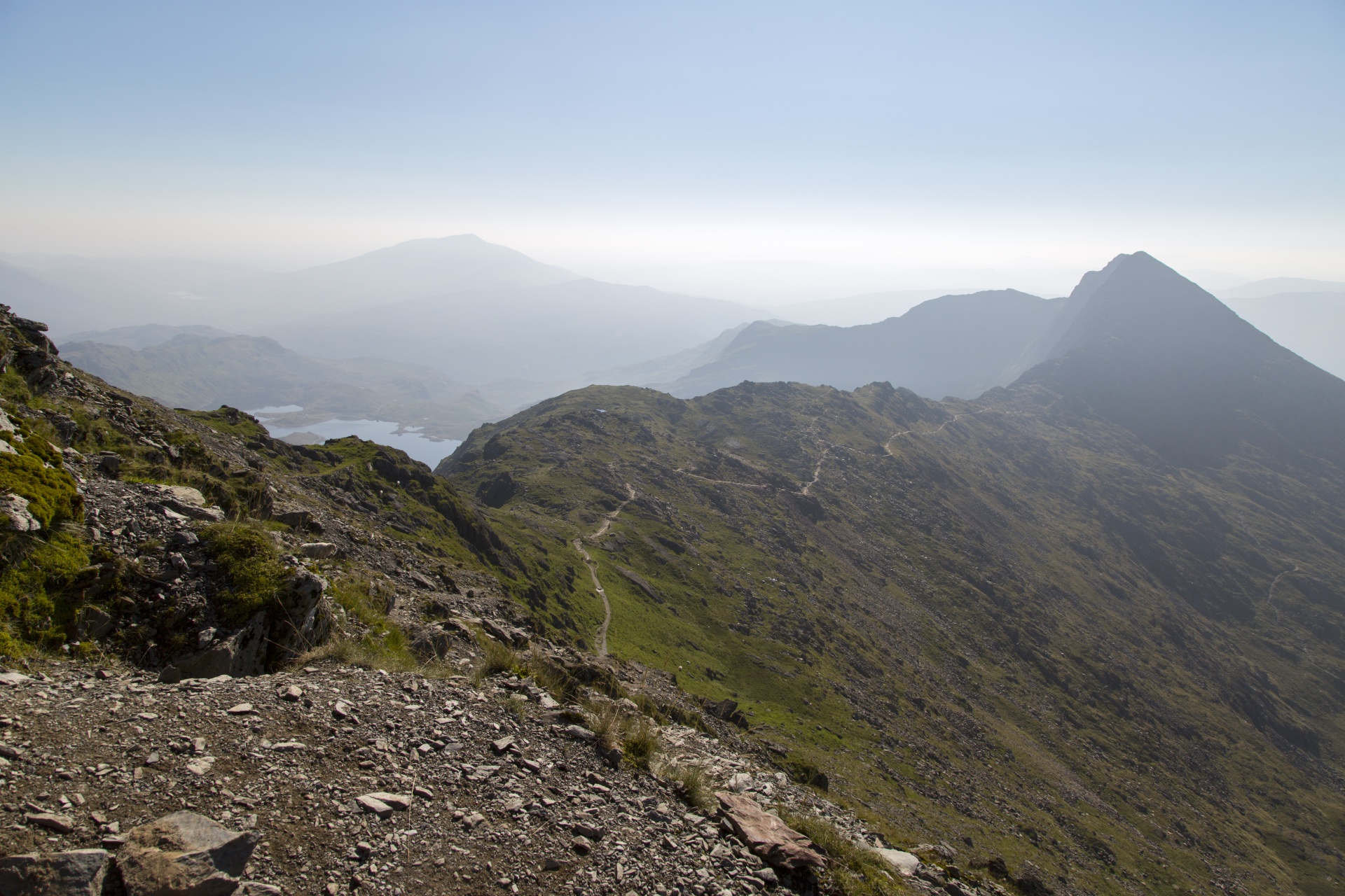 Snieguotė,  Slėnis,  Valų Kalba,  Kalnai,  Snowdon,  Uk,  Lauke,  Kiauras,  Kalnas,  Natūralus