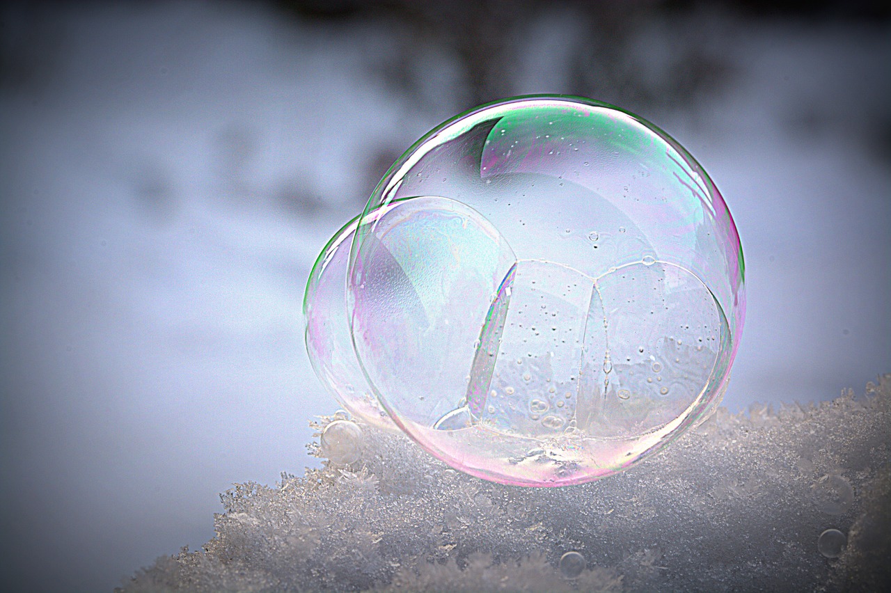 Muilo Burbulas, Sušaldyta, Žiemą, Šaltas, Sniegas, Rutulys, Šalnos Lizdas, Burbulas, Frost Globe, Nemokamos Nuotraukos