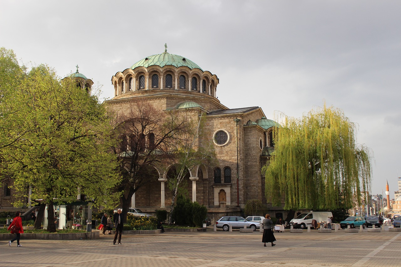Sofia, Bulgarija, Centras, Bažnyčia, Trys, Nemokamos Nuotraukos,  Nemokama Licenzija