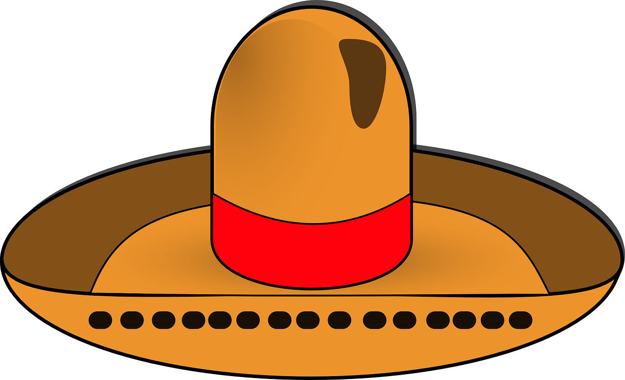 Sombrero, Meksikietis, Skrybėlę, Meksika, Etninis, Kultūrinis, Fiesta, Vakarėlis, Latino, Dizainas