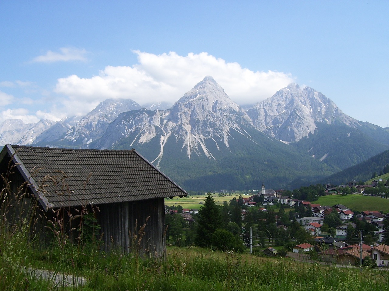 Sonnespitze, Alpės, Kalnai, Kraštovaizdis, Wetterstein, Nemokamos Nuotraukos,  Nemokama Licenzija