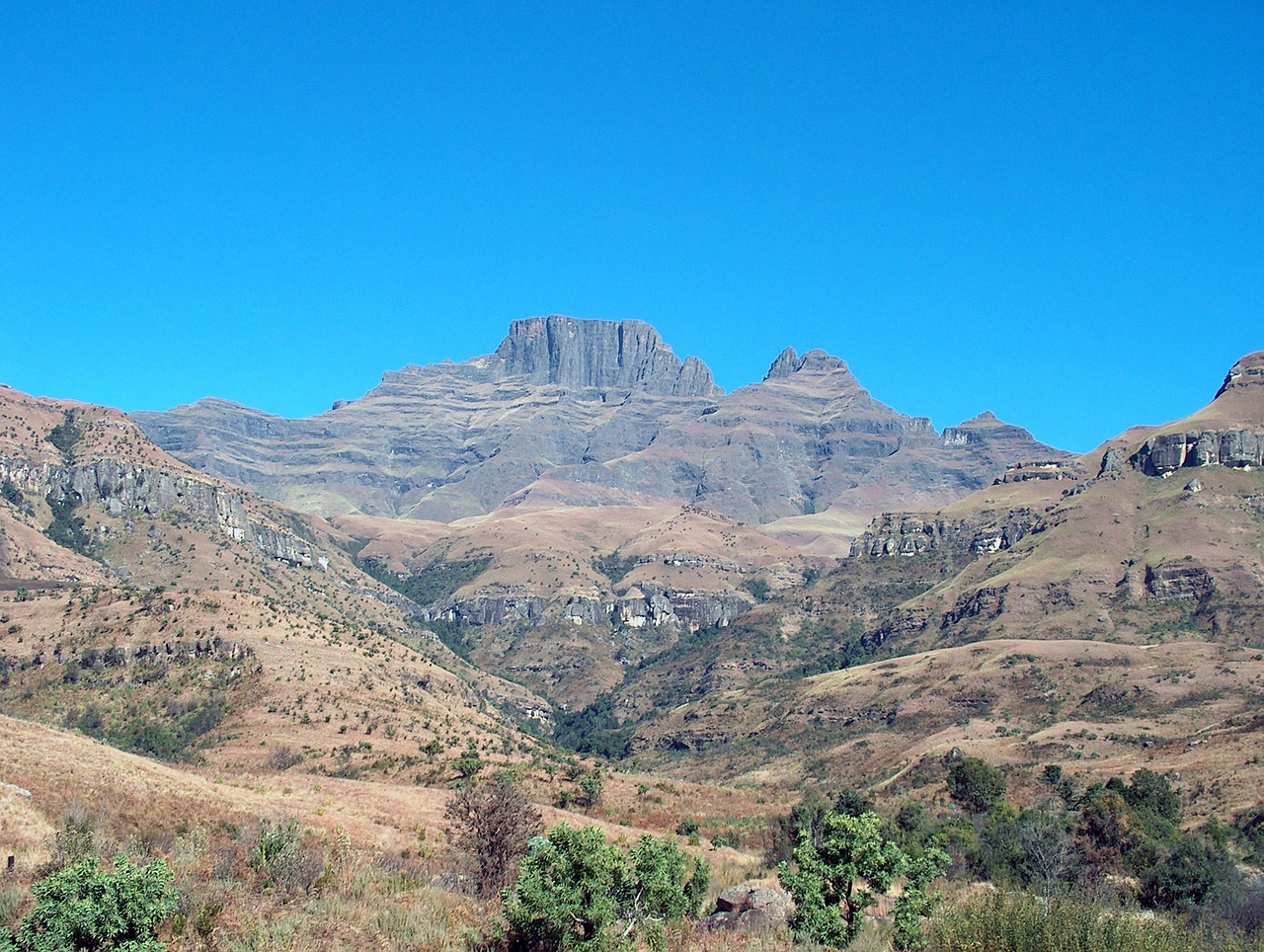 Pietų Afrika, Drakensburgas, Kalnai, Kraštovaizdis, Kalnas, Turizmas, Aplinka, Nemokamos Nuotraukos,  Nemokama Licenzija