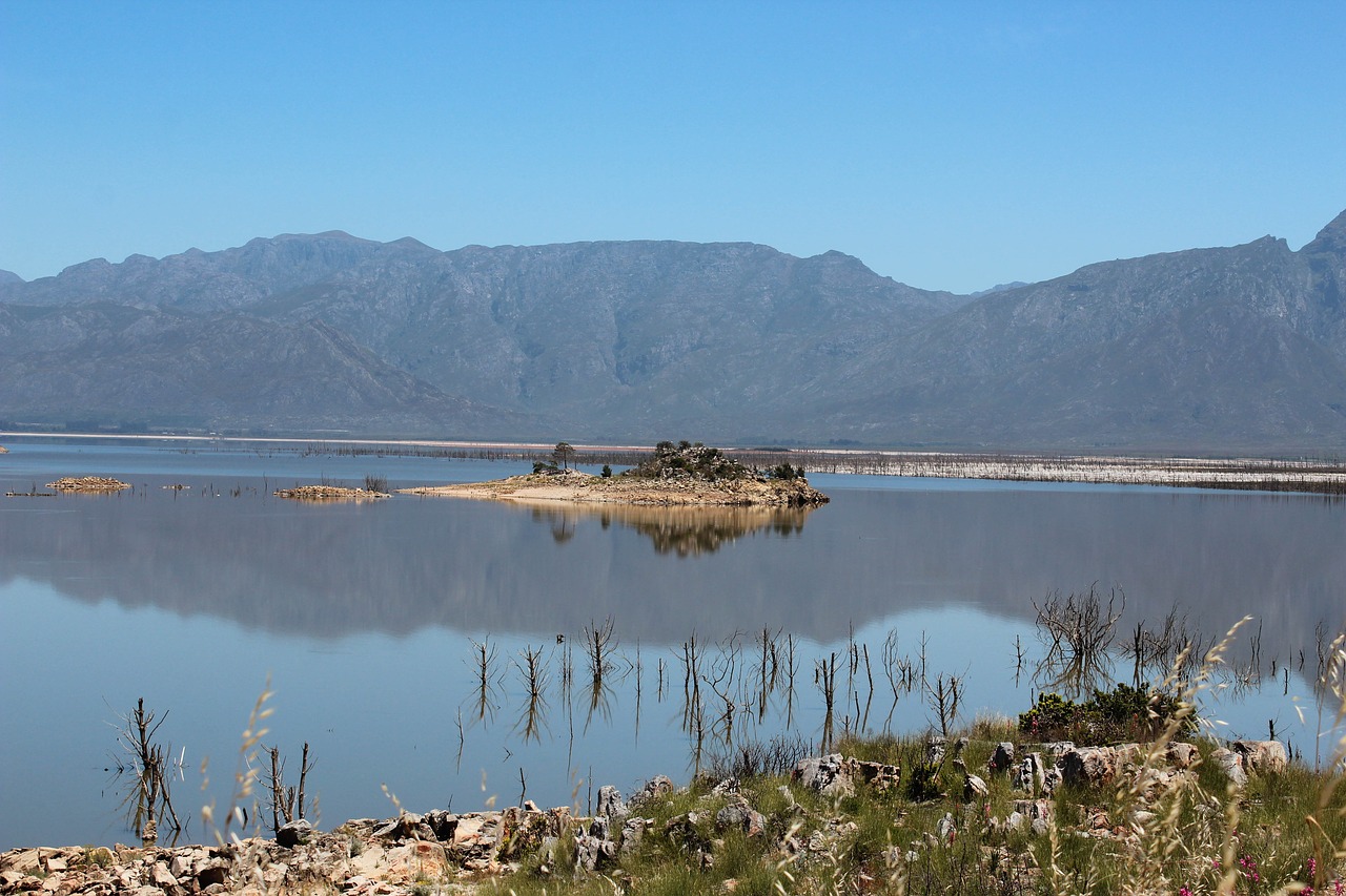 Pietų Afrika,  Theewaterskloofdam,  Rezervuaras,  Šventė,  Kraštovaizdis,  Vandens,  Kalnai, Nemokamos Nuotraukos,  Nemokama Licenzija